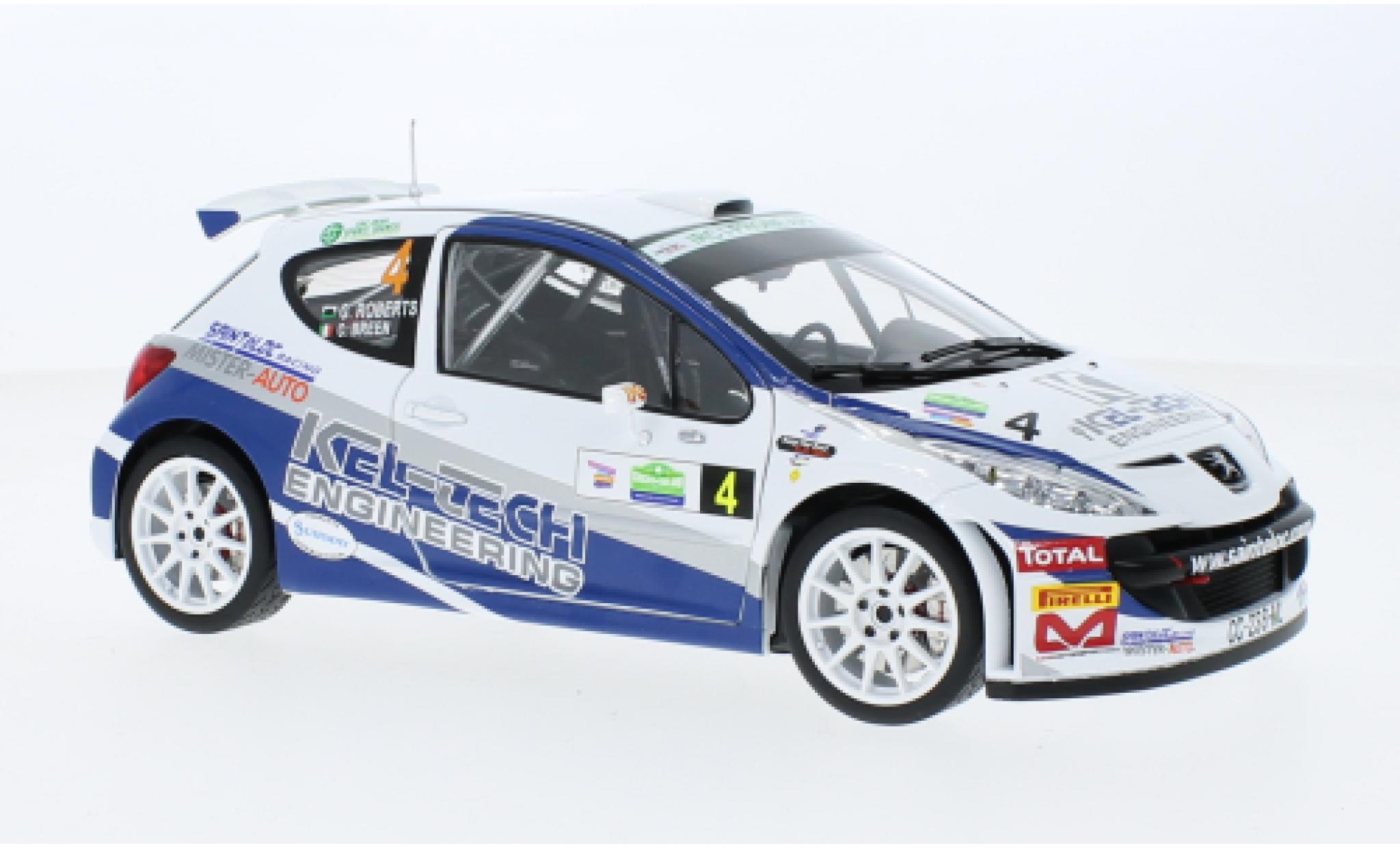 Peugeot 207 1/18 Sun Star S2000 No.4 Circuit of Irland 2012 modelauto