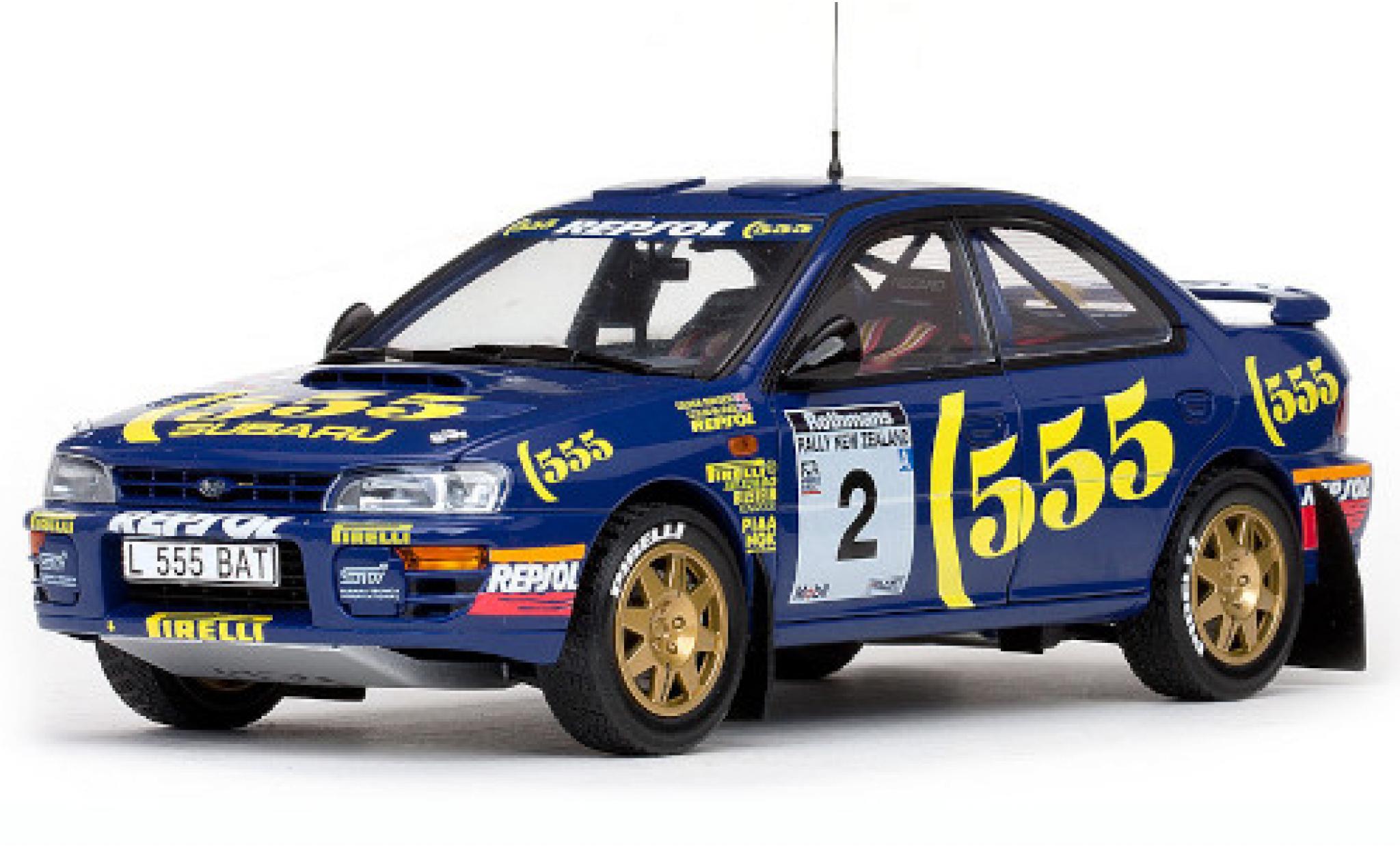 Subaru Impreza 1/18 Sun Star 555 No.2 Repsol Rallye WM Rallye Neuseeland 1994 modelauto