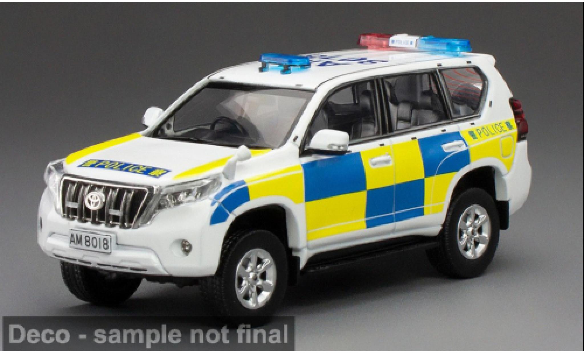 Toyota Land Cruiser 1/43 Sun Star Prado 2015 HK Traffic New Territories South Region 1:43 modelauto