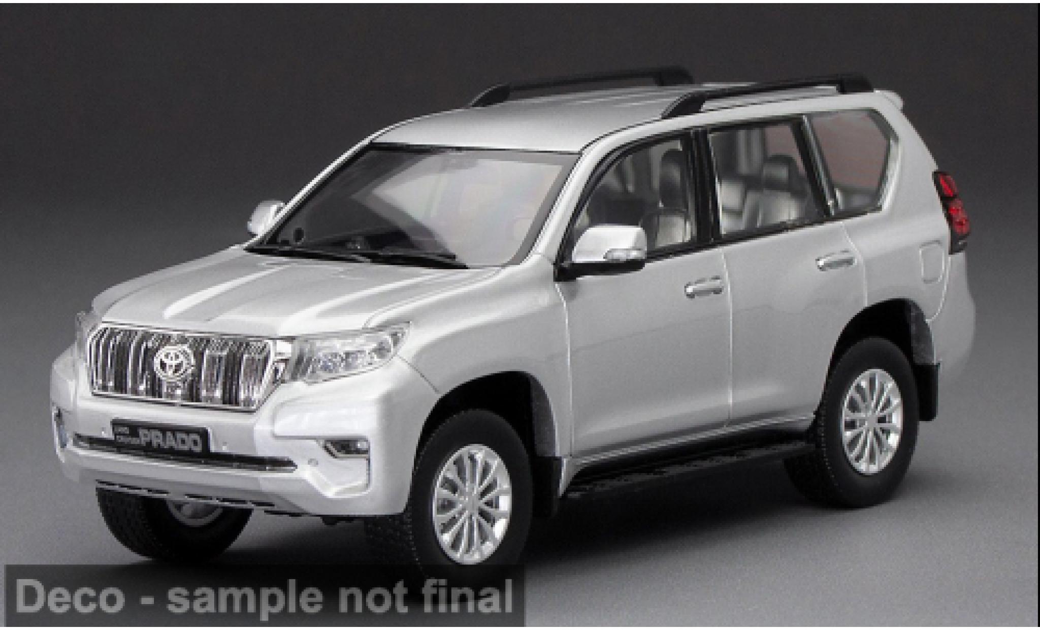 Toyota Land Cruiser 1/43 Sun Star Prado grijs 2018 1:43 modelauto
