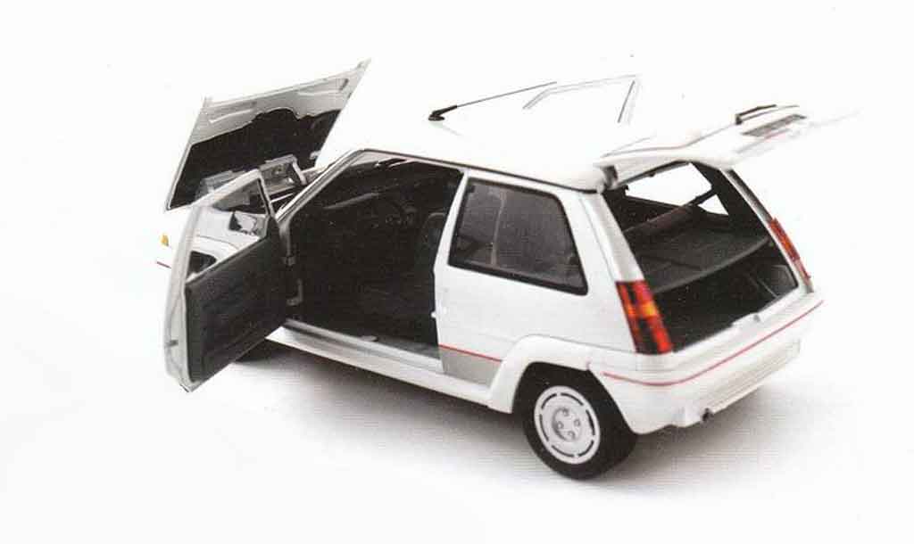 Renault 5 Phase 1 GT Turbo 1 wit 1/18 Norev