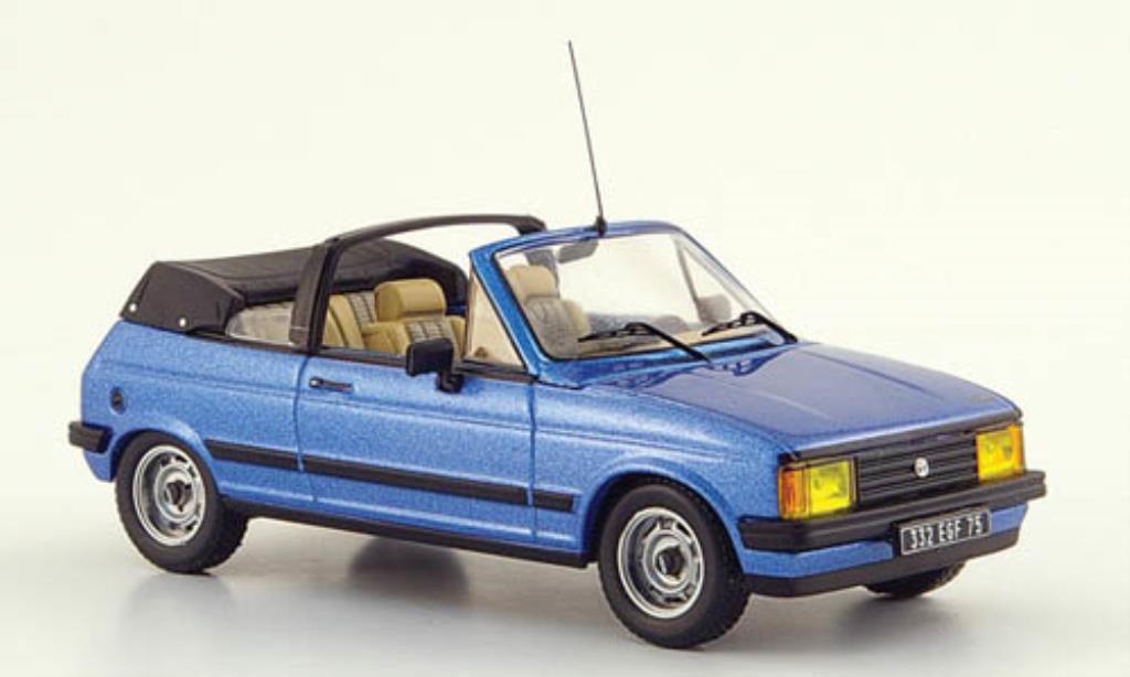 Talbot Samba 1/43 IXO Cabrio blauw 1983 modelauto