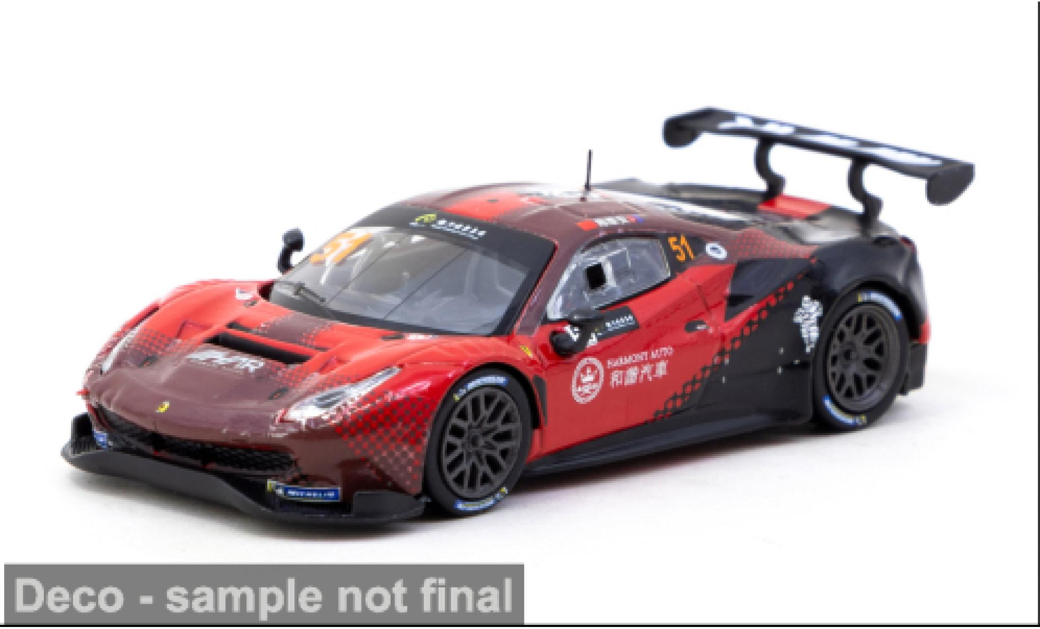 Ferrari 488 1/64 Tarmac Works GT3 Macau GT Cup 2022 #51 1:64 modelauto