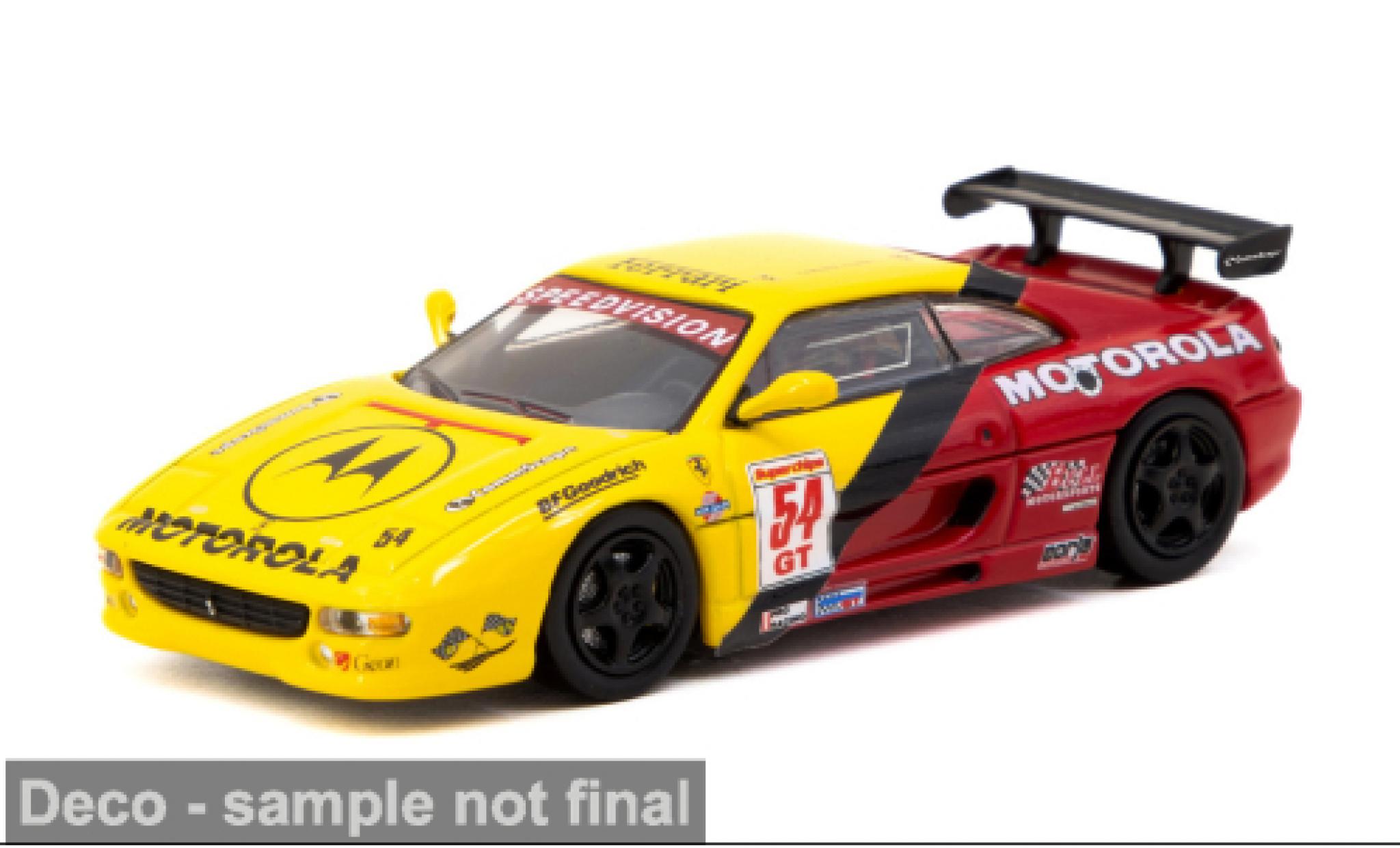 Ferrari F355 1/64 Tarmac Works Challenge World Challenge Series 2000 #54 1:64 modelauto