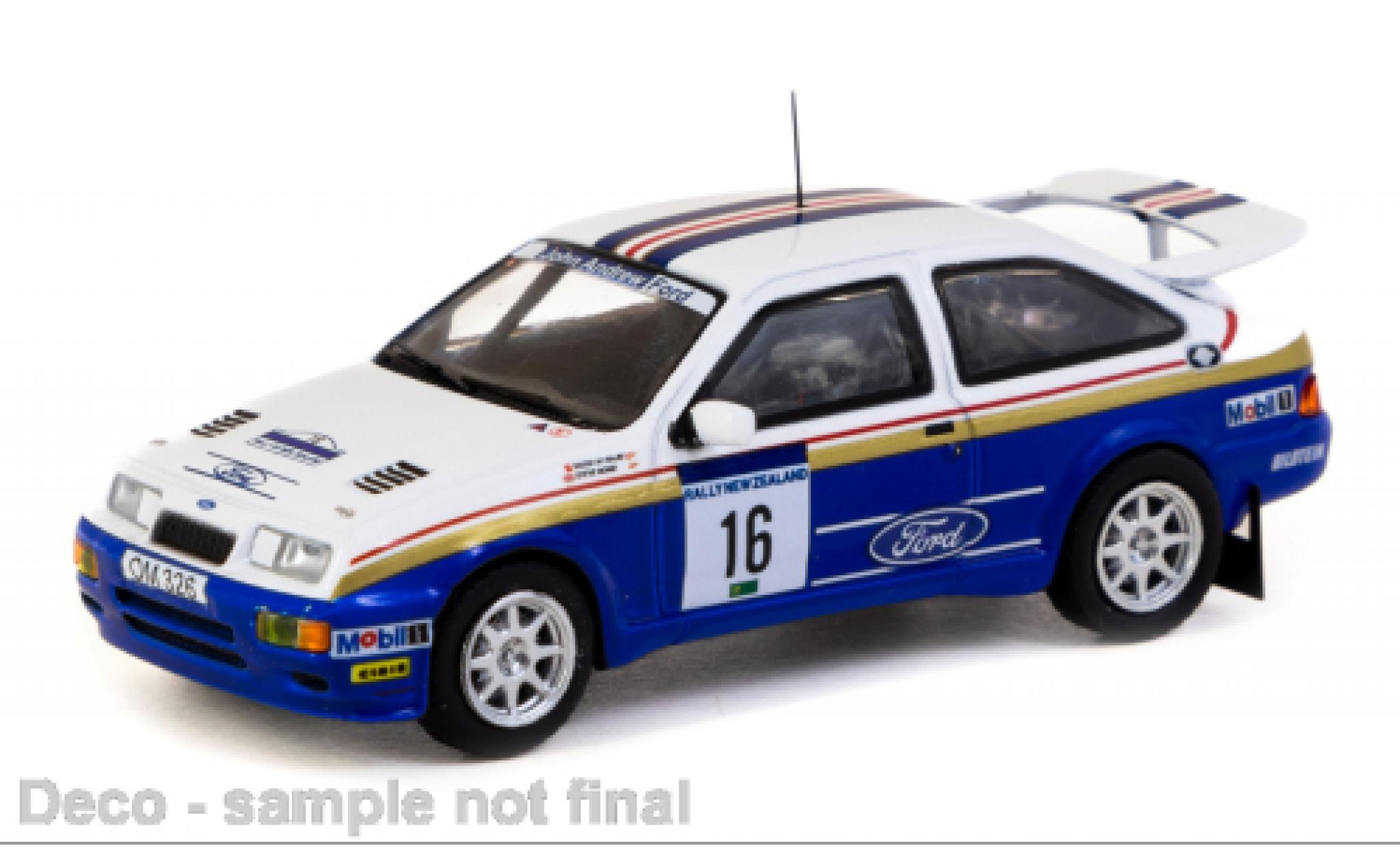Ford Sierra 1/64 Tarmac Works RS Cosworth No.16 Rallye WM Rallye Neuseeland 1989 1:64 modelauto
