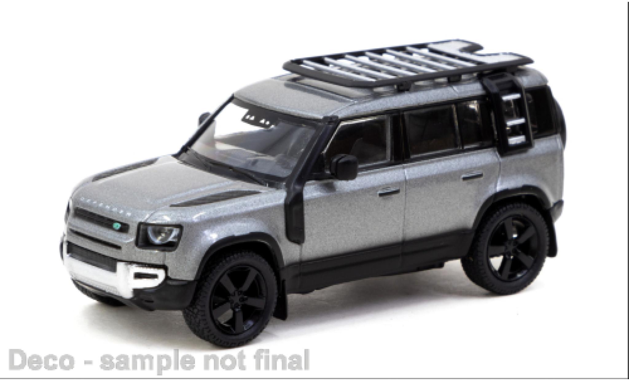 Land Rover Defender 1/64 Tarmac Works 110 grijs 1:64 modelauto