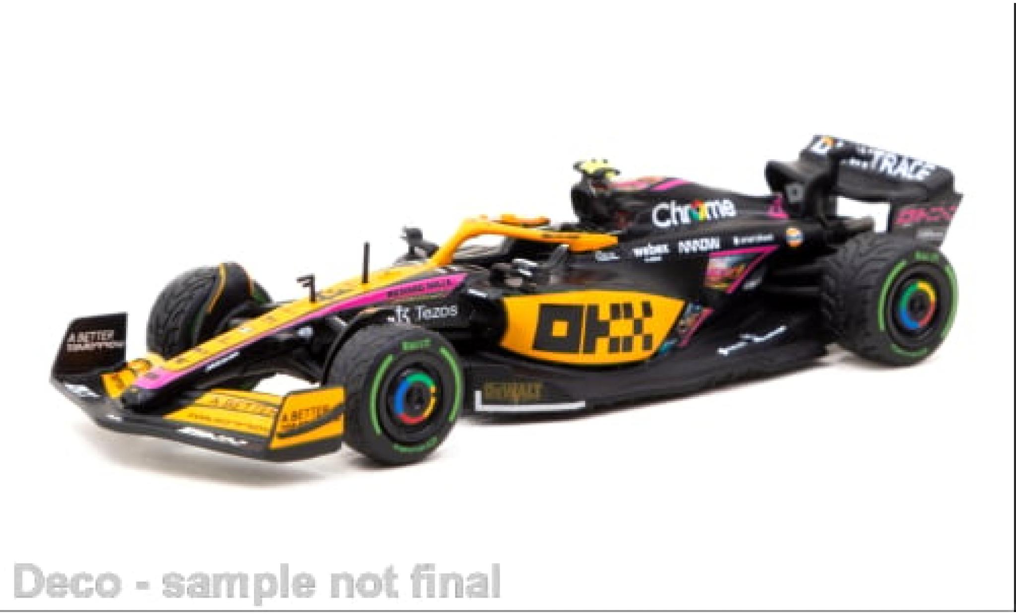 McLaren F1 1/64 Tarmac Works MCL36 No.4 Team Formel 1 GP Japan 2022 1:64 modelauto
