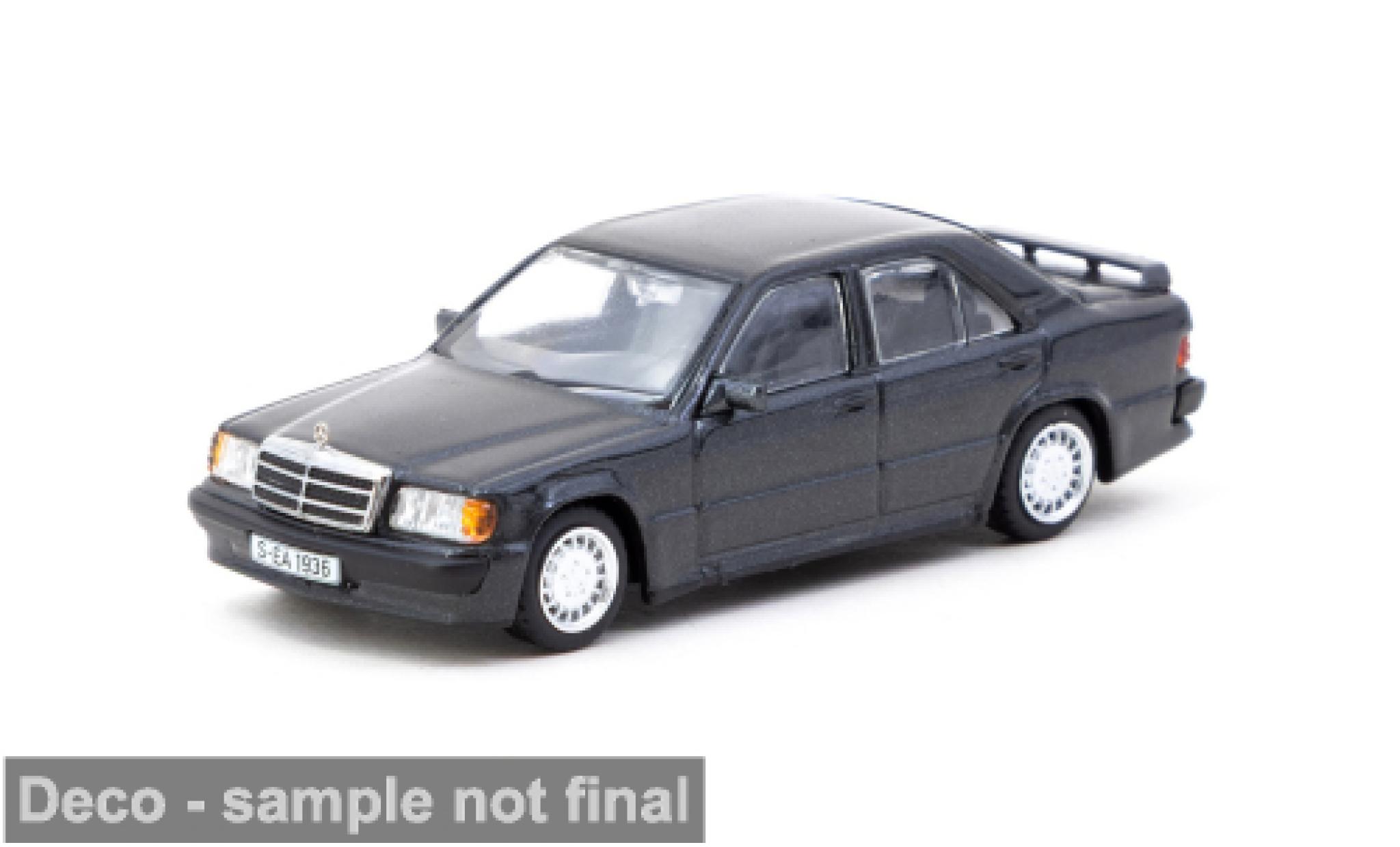 Mercedes 190 1/64 Tarmac Works E 2.3-16 (W201) blauw 1:64 modelauto