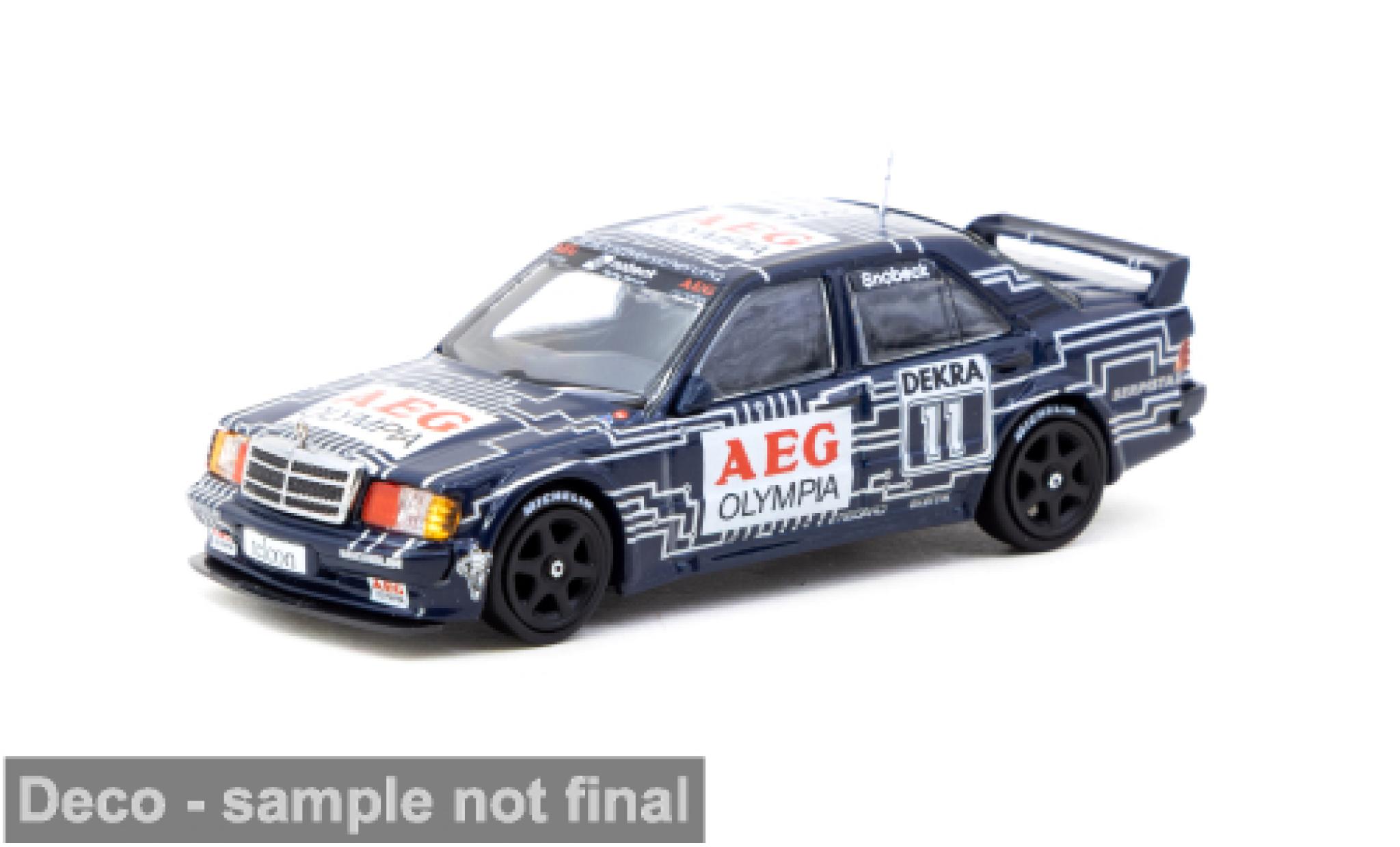 Mercedes 190 1/64 Tarmac Works E (W201) 2.5-16 EVO 1 DTM 1989 1:64 modelauto