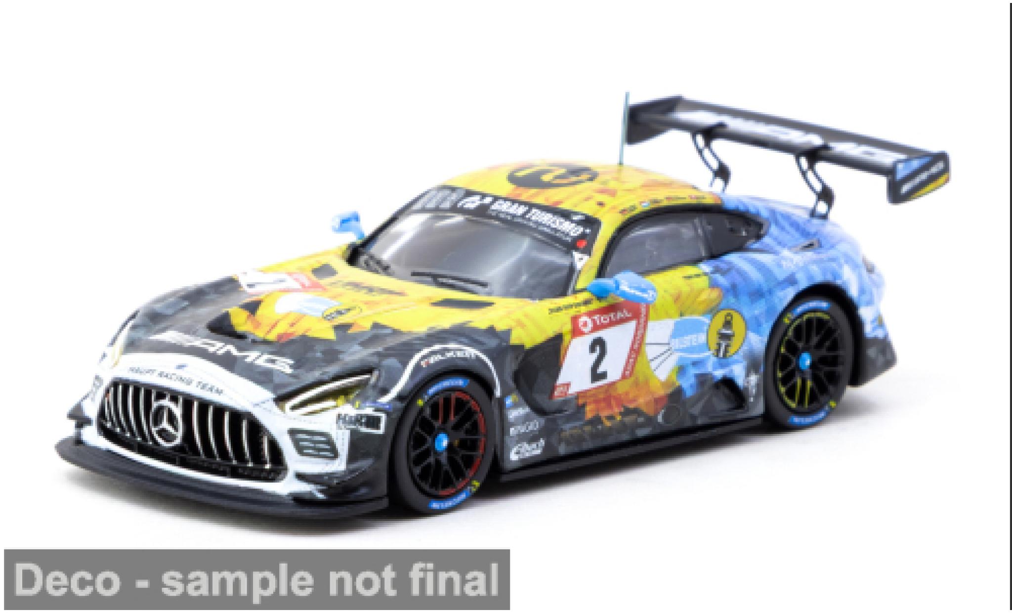 Mercedes AMG GT 1/64 Tarmac Works 3 24h N&uuml;rburgring 2020 #2 1:64 modelauto