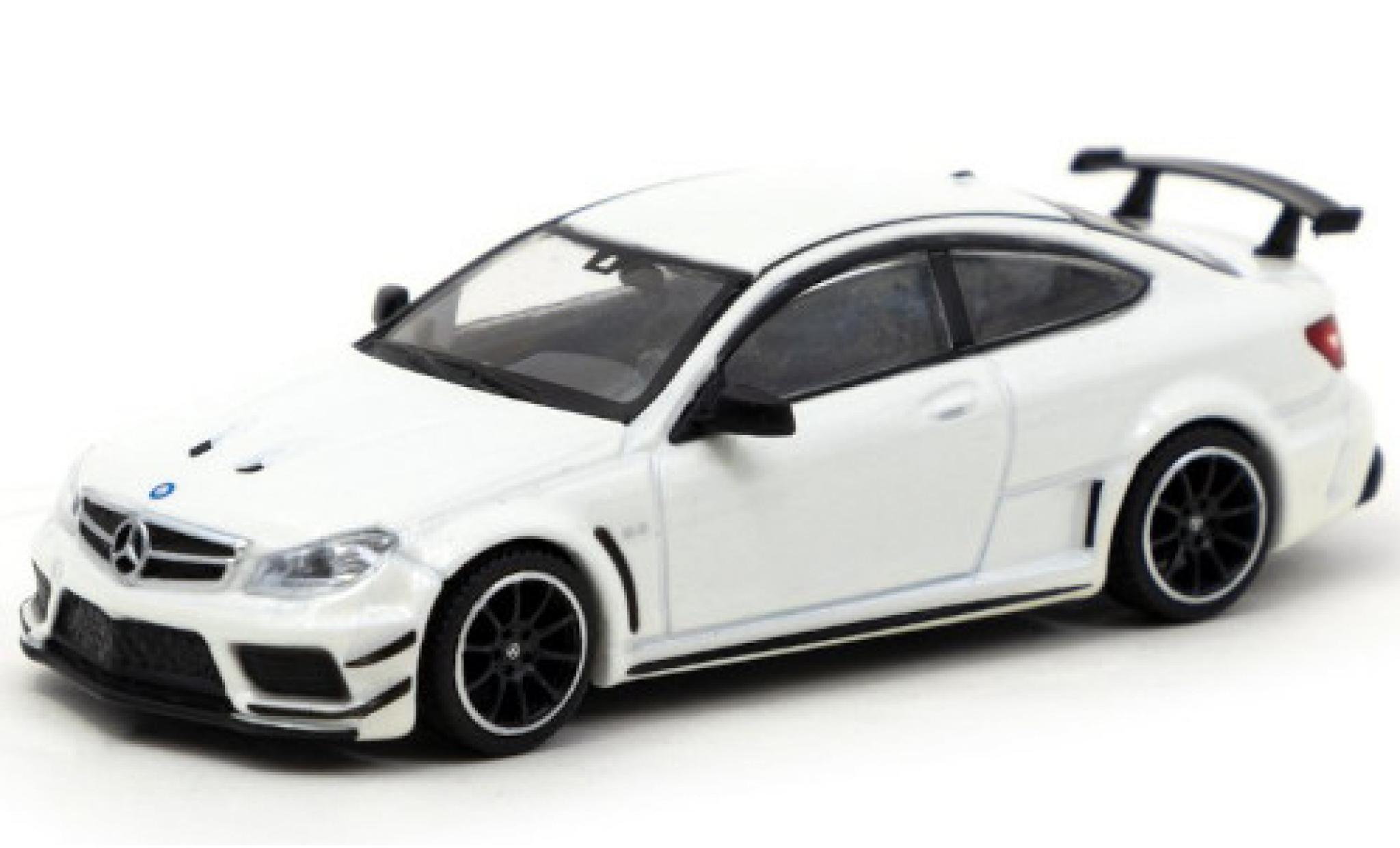 Mercedes Classe C 1/64 Tarmac Works C 63 AMG Coupe Black Series (C205) metallic wit Lamley Group Special Edition modelauto