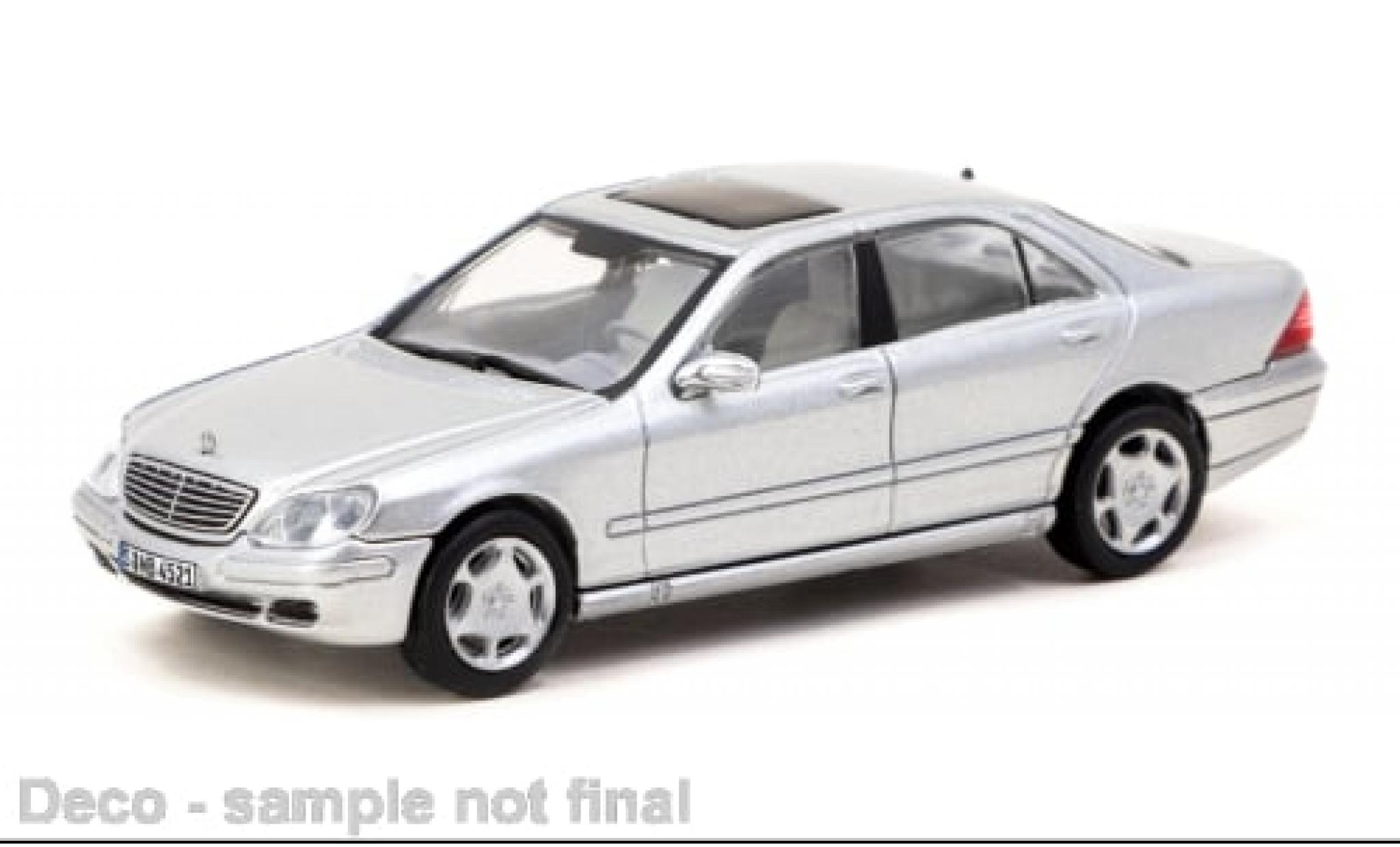 Mercedes Classe S 1/64 Tarmac Works grijs 1:64 modelauto