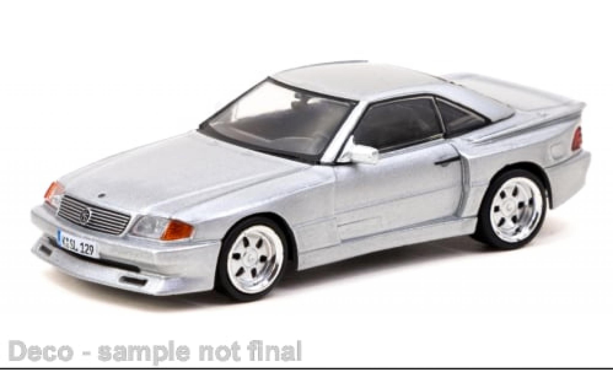 Mercedes Classe SL 1/64 Tarmac Works SL500 (R129) Koenig Specials grijs 1:64 modelauto