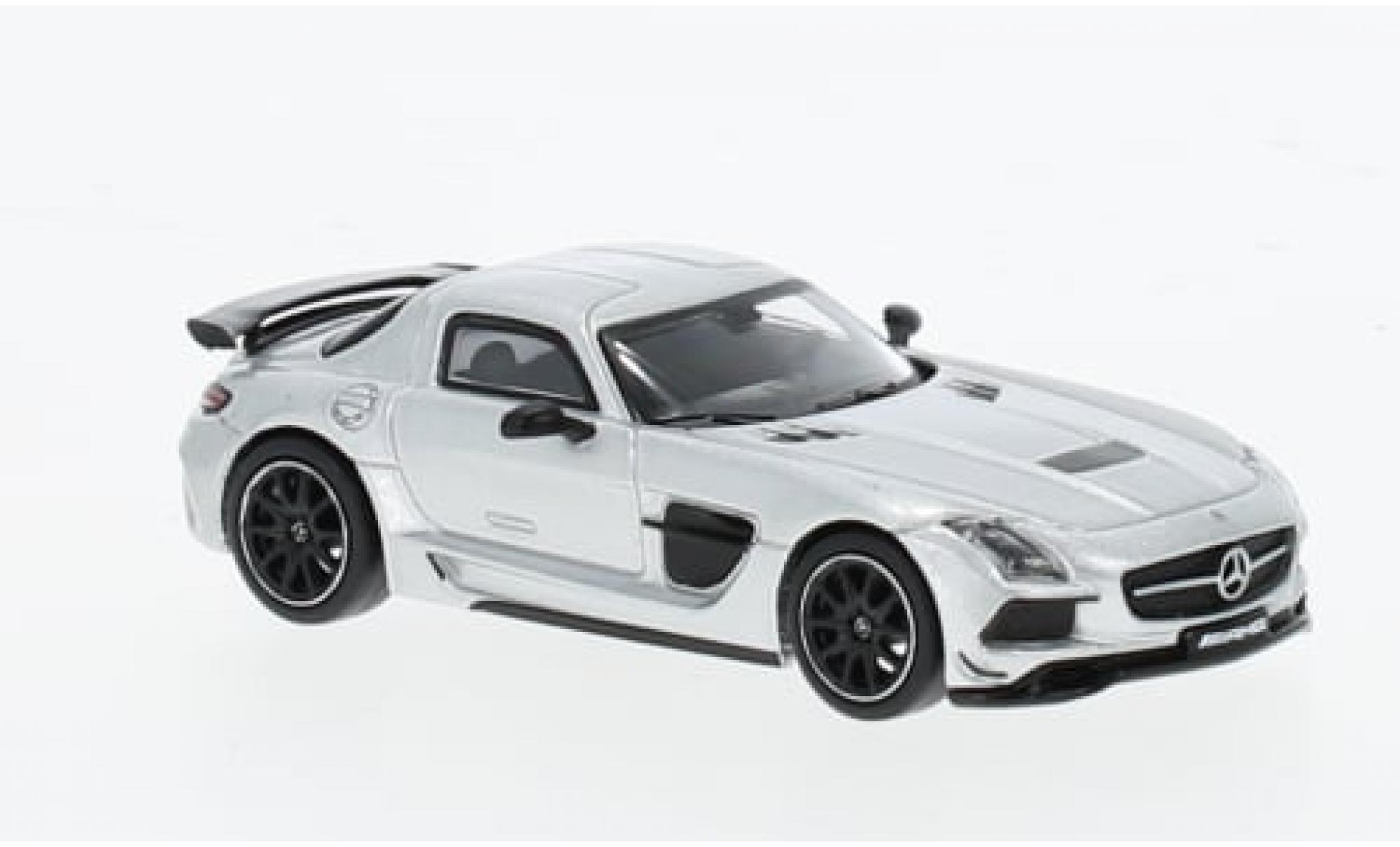 MG B 1/64 Tarmac Works Mercedes SLS A lack Series grijs 1:64 modelauto