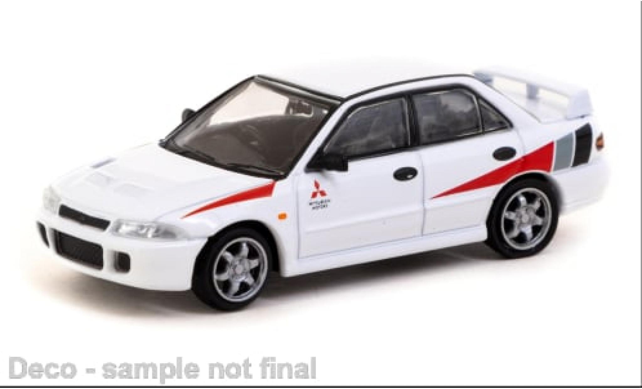 Mitsubishi Lancer 1/64 Tarmac Works RS Evolution wit 1:64 modelauto