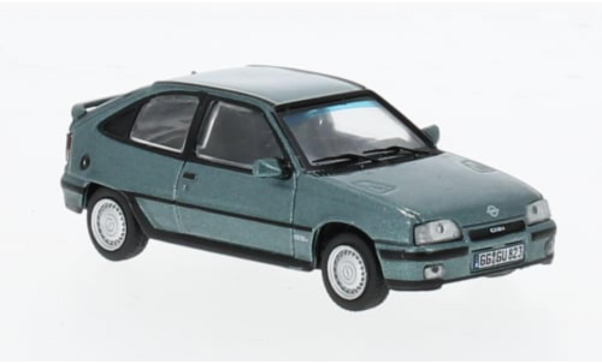 Opel Kadett 1/64 Tarmac Works E GSi metallic groen 1:64 modelauto