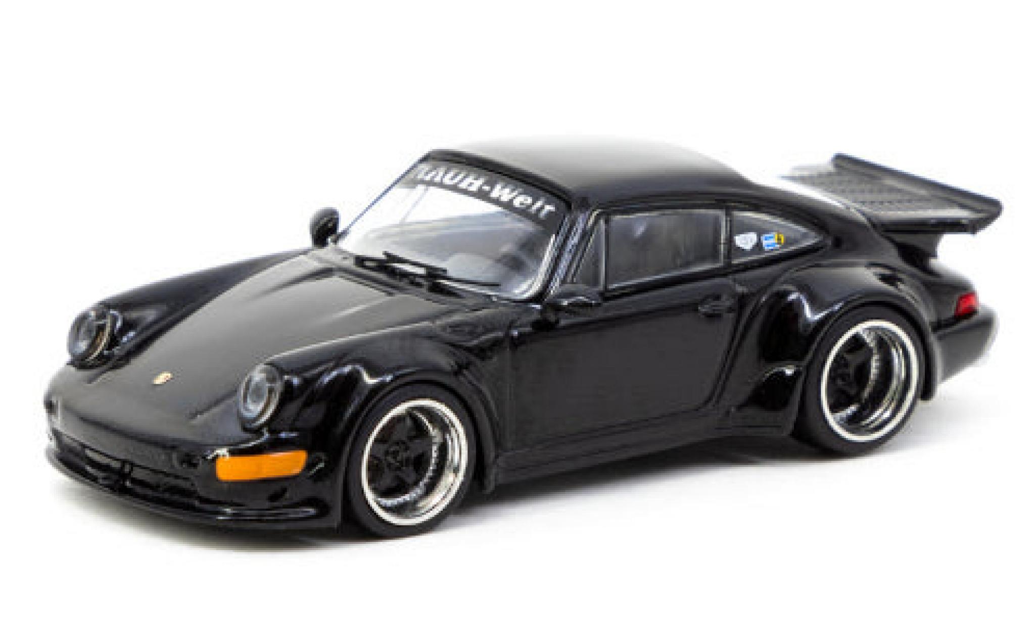 Porsche 964 RWB 1/64 Tarmac Works 911 () RWB zwart modelauto