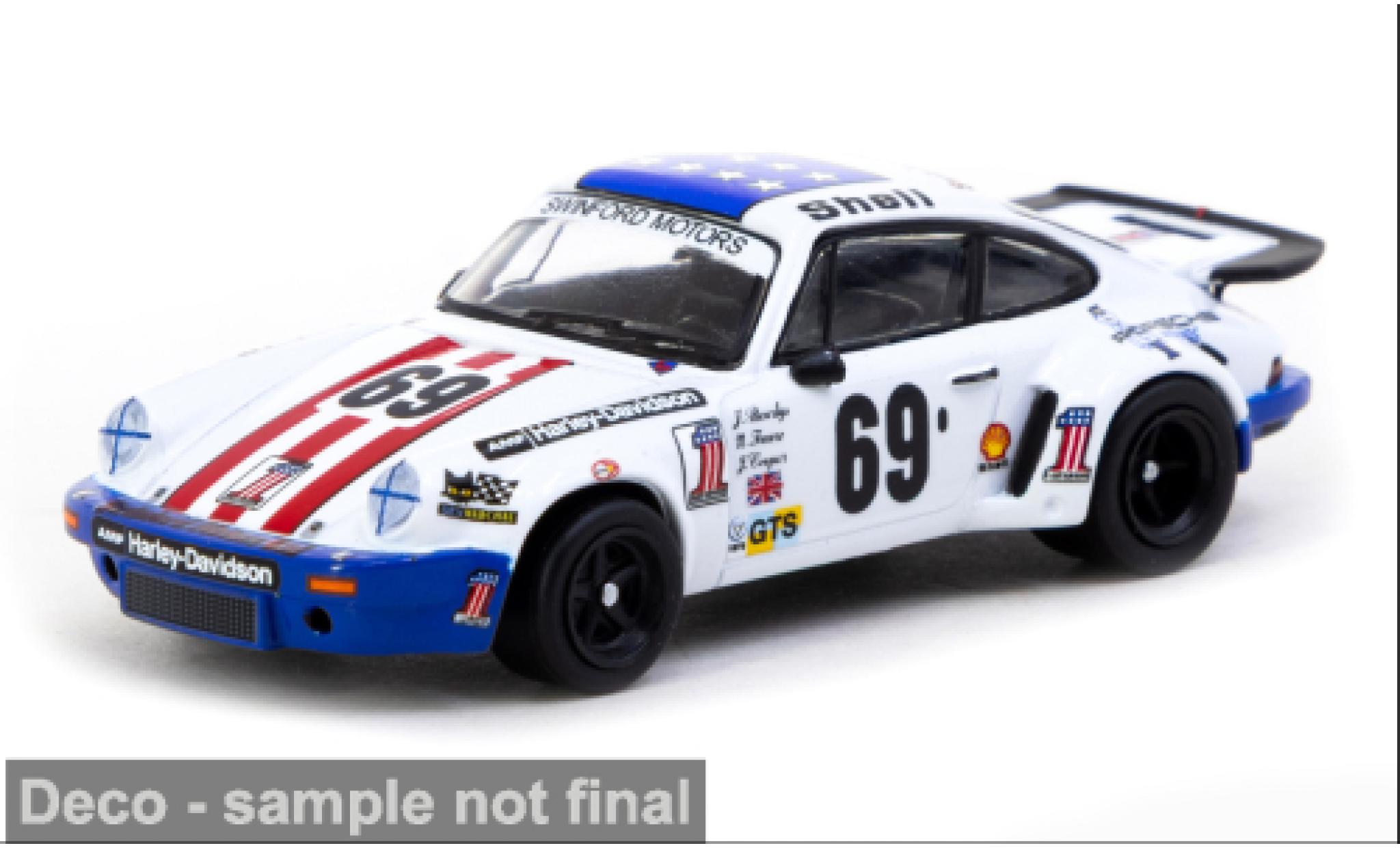 Porsche 911 1/64 Tarmac Works Carrera RSR 3.0 24h Le Mans #69 1:64 modelauto