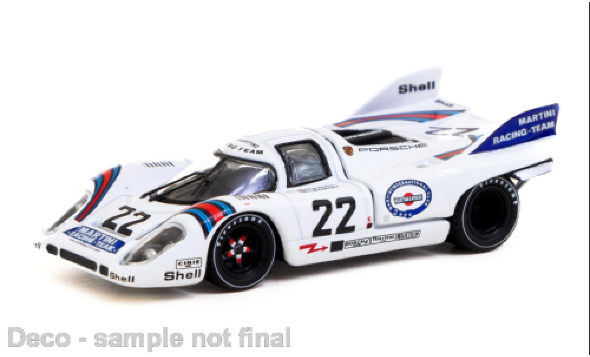 Porsche 917 1971 1/64 Tarmac Works K No.22 Martini Racing Team Martini 24h Le Mans 1:64 modelauto