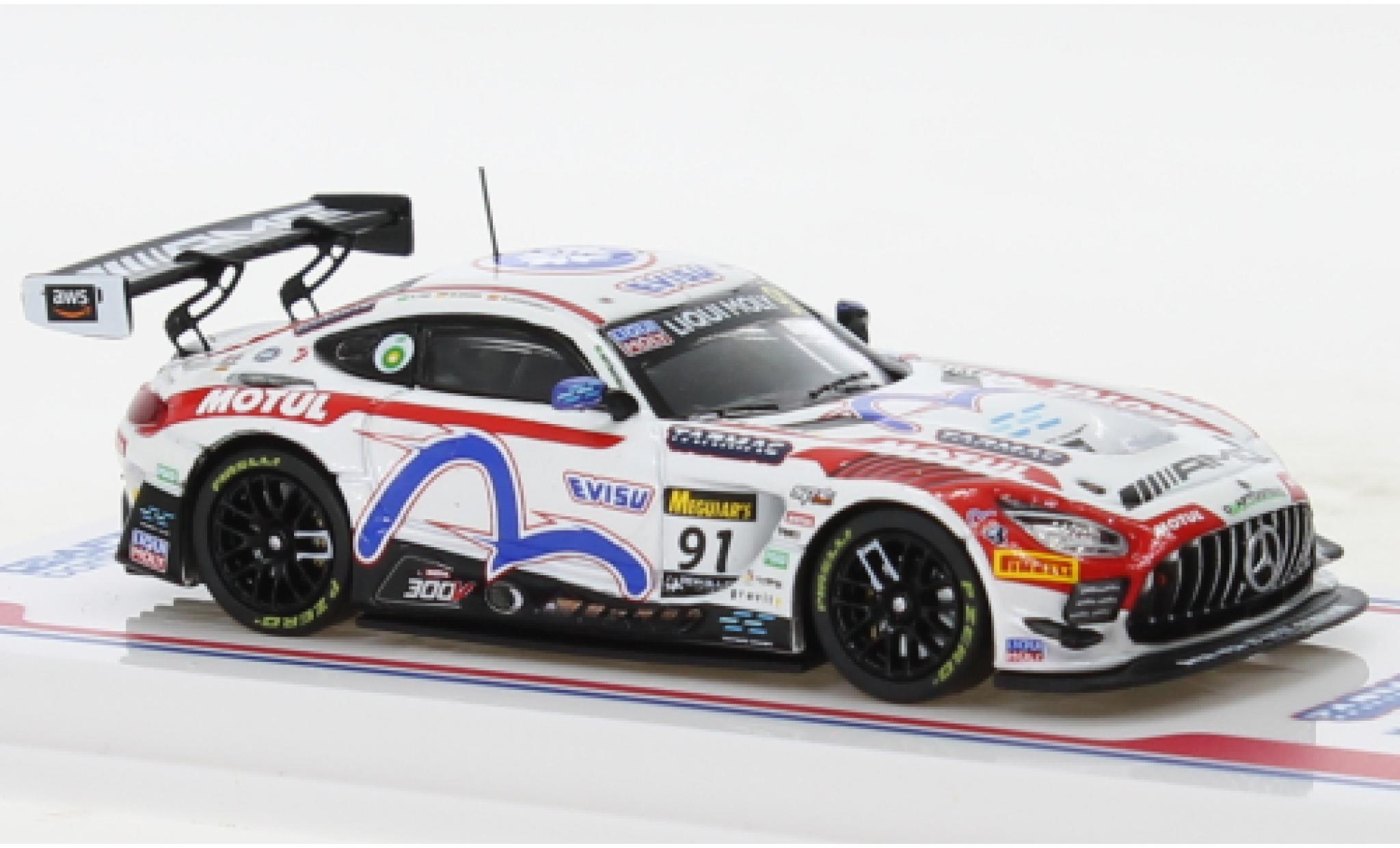 Mercedes AMG GT 1/64 Tarmac Works 3 No.91 Craft-Bamboo Racing 12h Bathurst 2022 modelauto