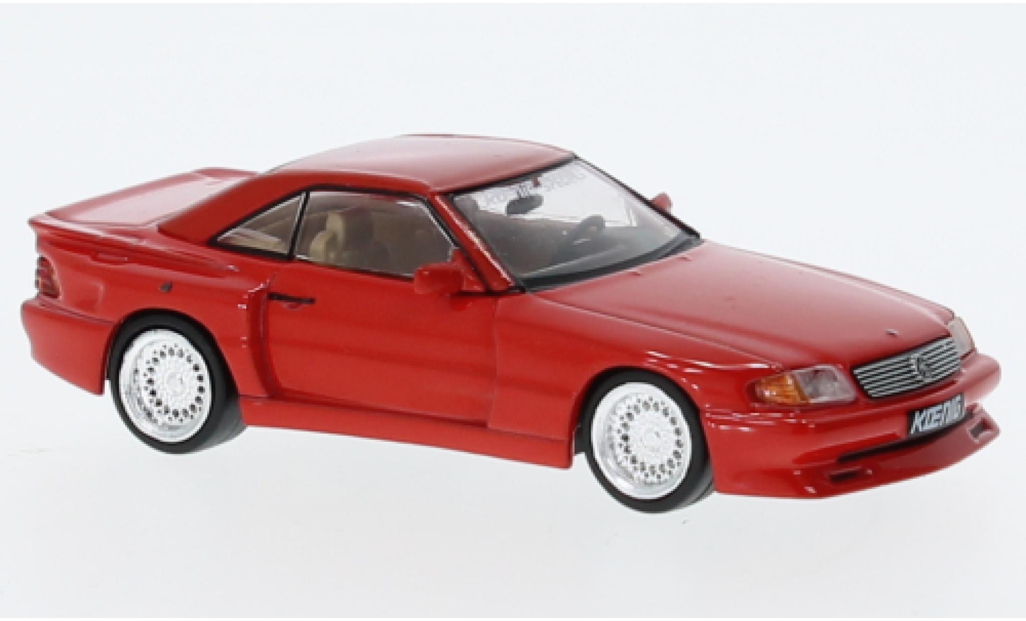 Mercedes Classe SL 1/64 Tarmac Works SL500 (R129) Koenig Specials rood modelauto