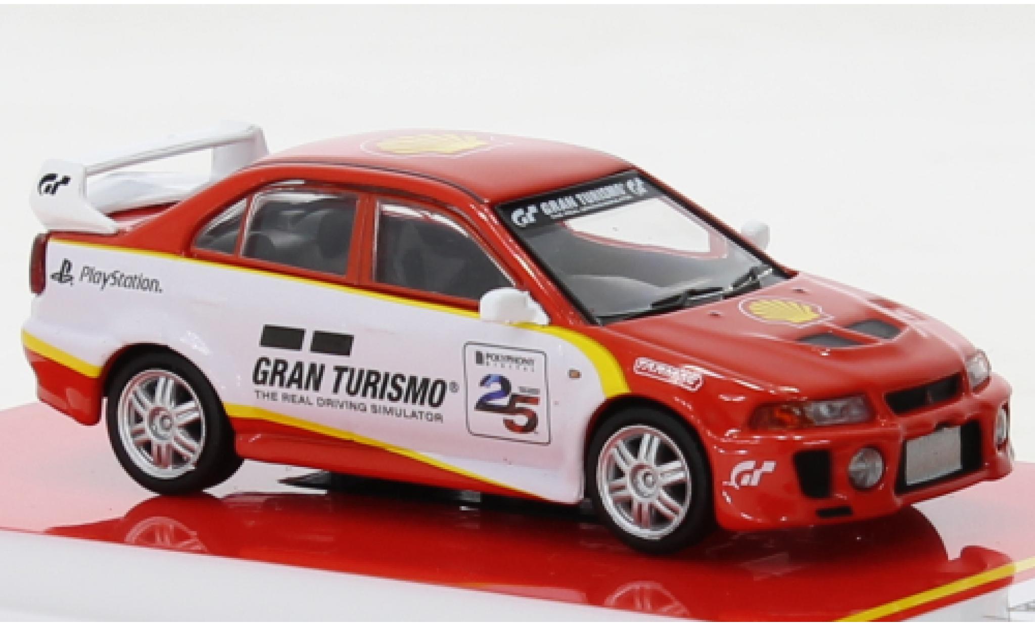Mitsubishi Lancer 1/64 Tarmac Works Evolution V GSR Gran Turismo 1988 modelauto