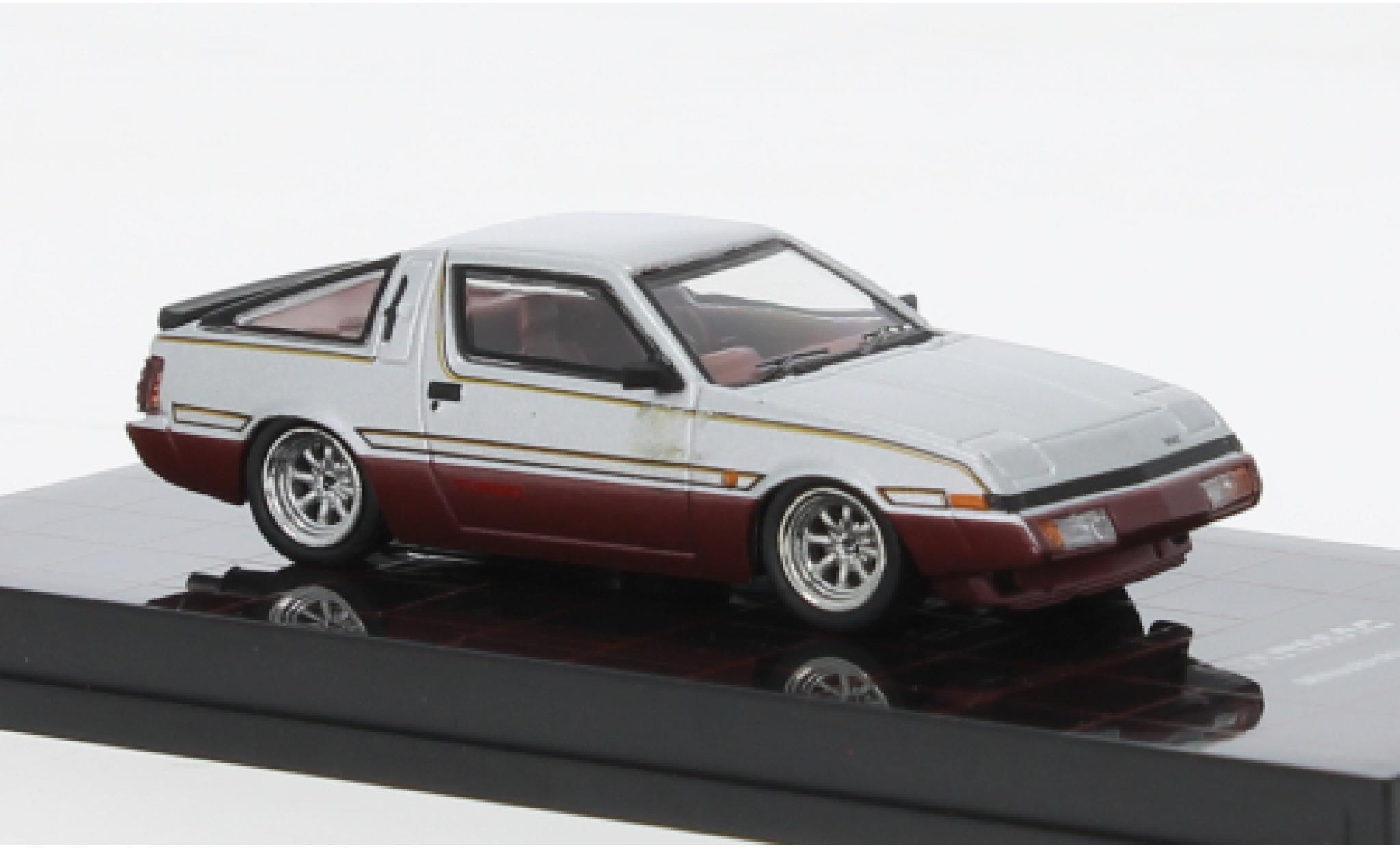 Mitsubishi Starion 1/64 Tarmac Works d/rood fonc&eacute; modelauto
