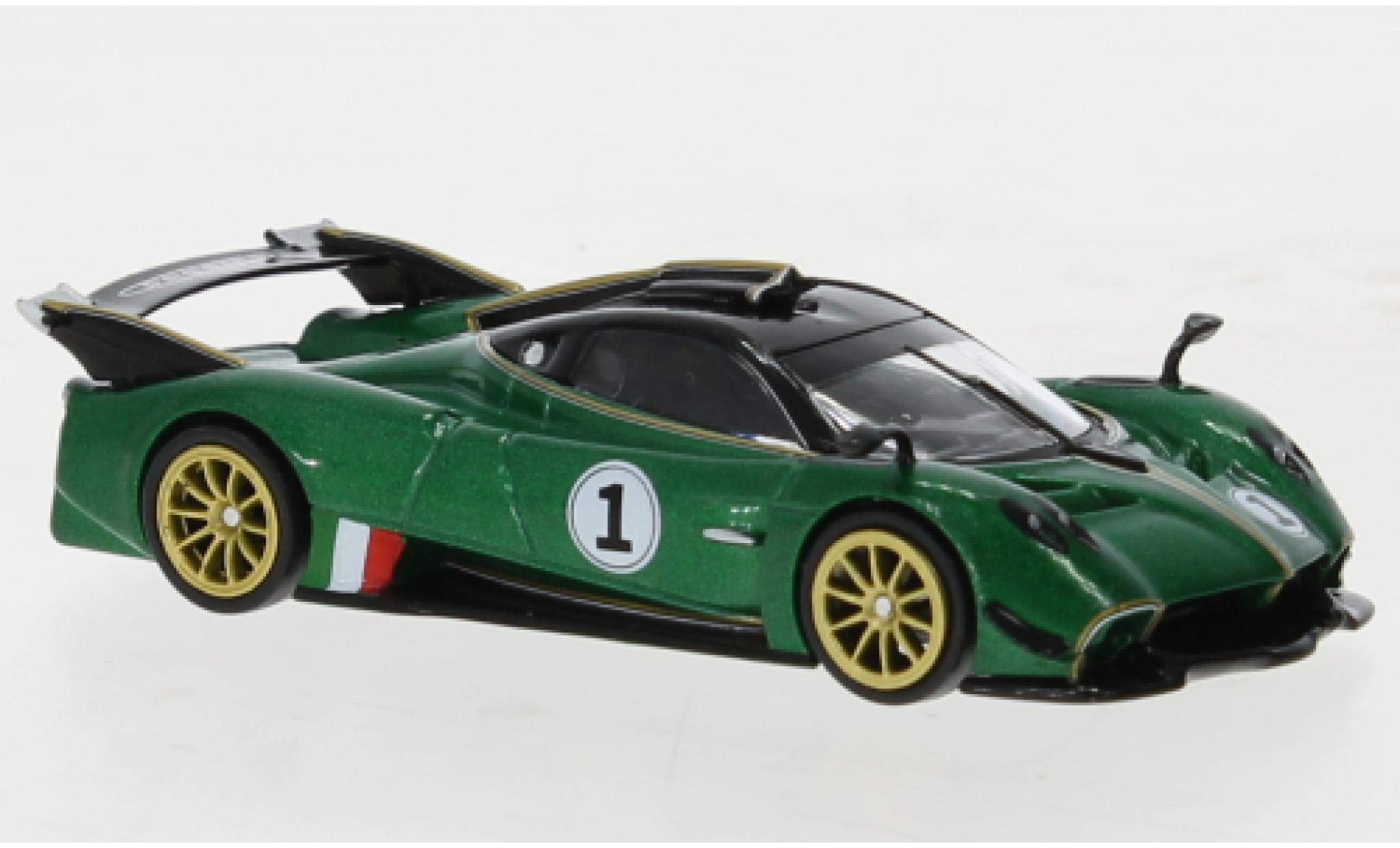 Pagani Huayra 1/64 Tarmac Works R groen modelauto