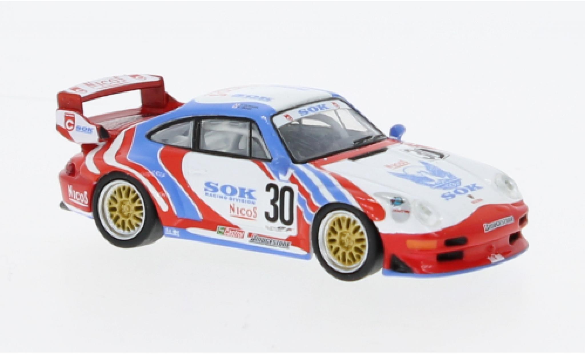 Porsche 993 GT2 1/64 Tarmac Works 911  Sogo-Keibi modelauto