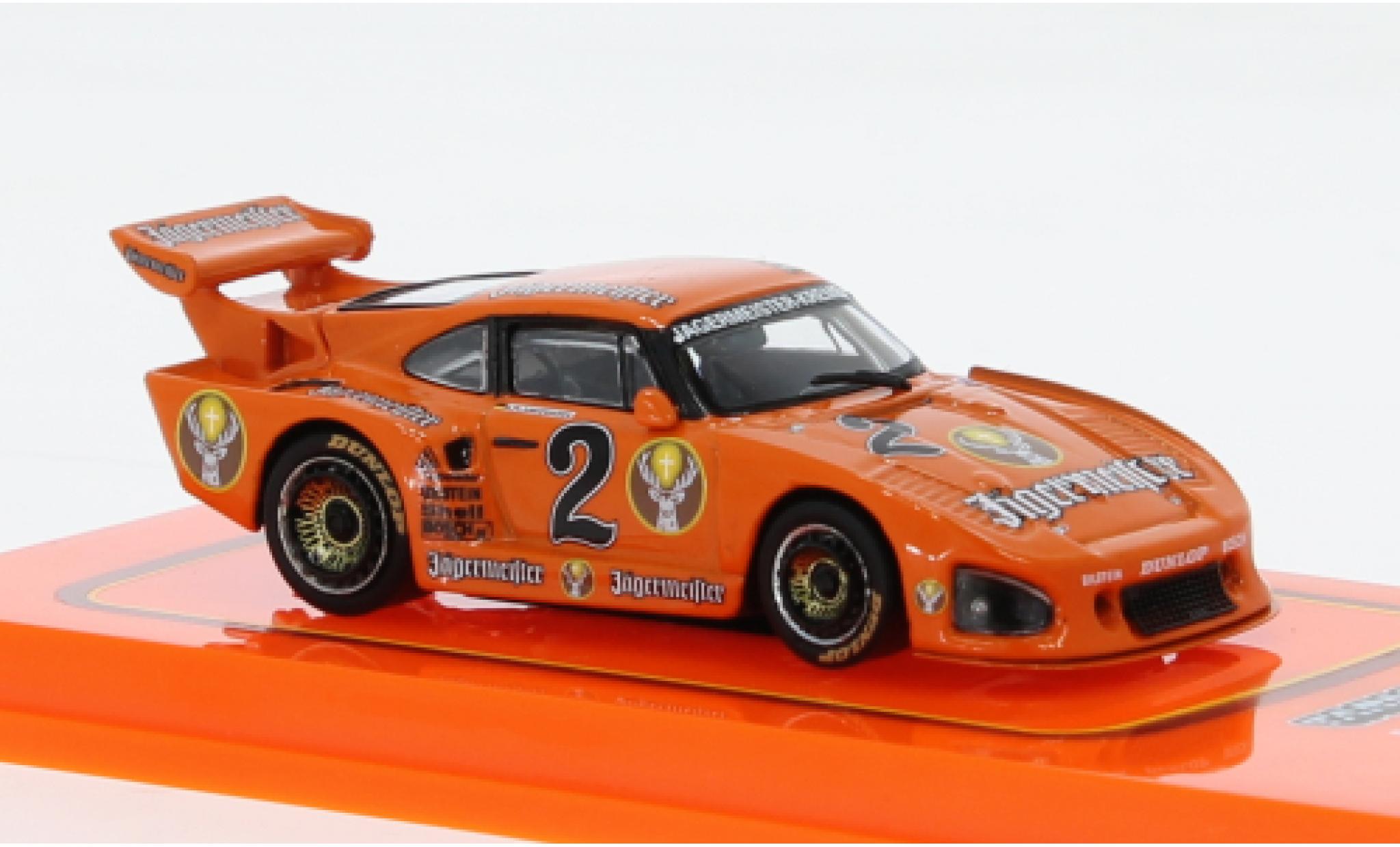Porsche 935 1980 1/64 Tarmac Works K3 No.2 J&auml;germeister DRM modelauto
