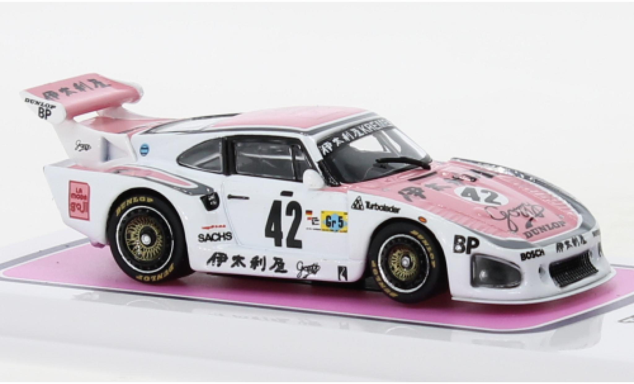 Porsche 935 1980 1/64 Tarmac Works K3 No.42 24h Le Mans modelauto