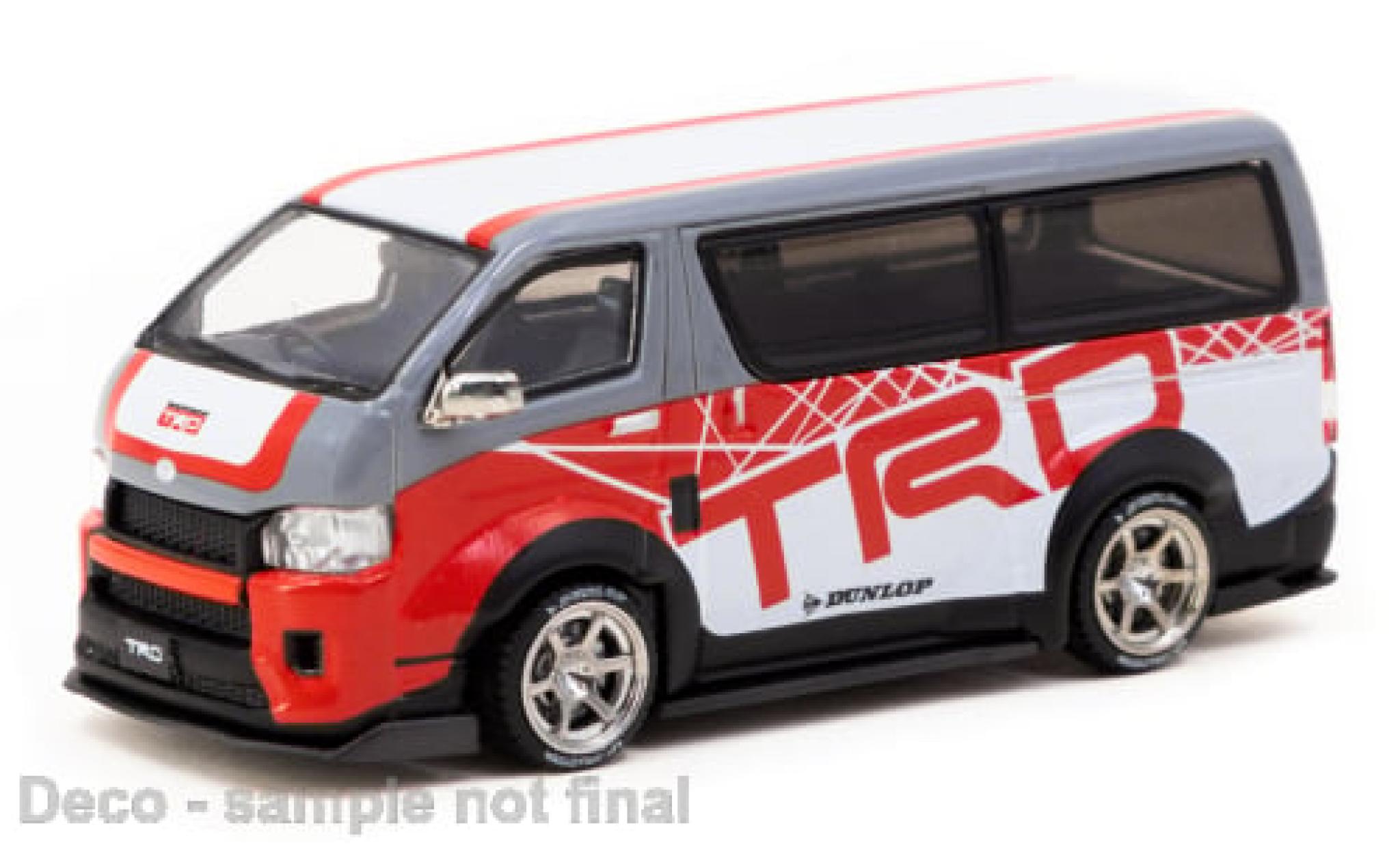 Toyota Hiace 1/64 Tarmac Works Widebody TRD 1:64 modelauto