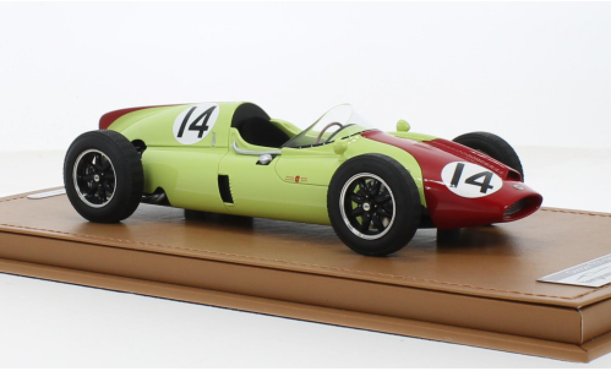 Cooper T51 1/18 Tecnomodel No.14 Formel 1 GP Gro&szlig;britannien 1960 1:18 modelauto