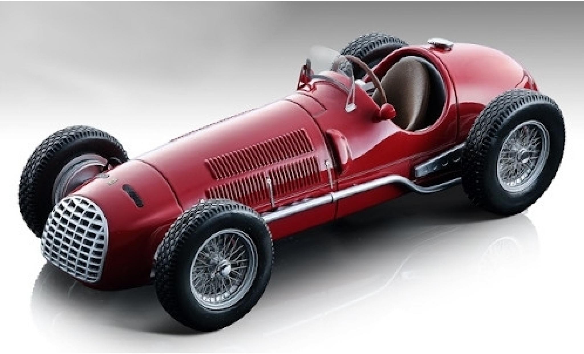 Ferrari 125 1/18 Tecnomodel F1 rood Scuderia Formel 1 1950 Pressefahrzeug modelauto