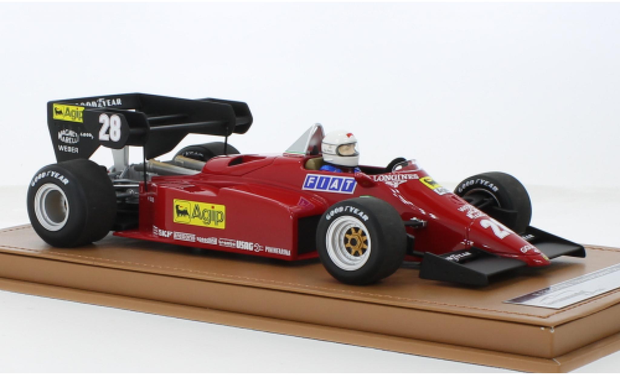 Ferrari 126 1/18 Tecnomodel C4-M2 No.28 Formel 1 GP Europa 1984 1:18 modelauto