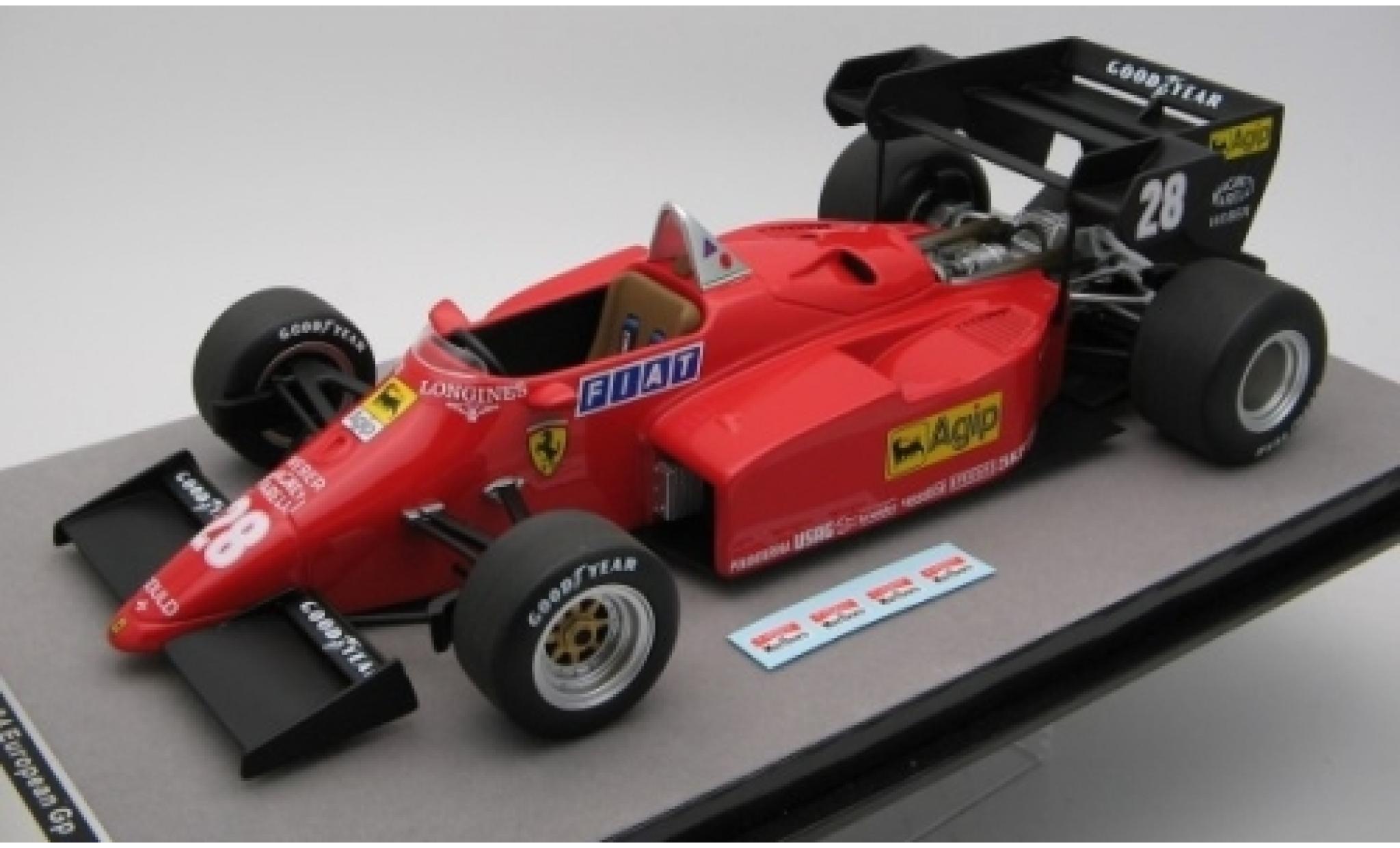 Ferrari 126 1/18 Tecnomodel C4-M2 No.28 Scuderia Formel 1 GP Europa 1984 R.Arnoux modelauto
