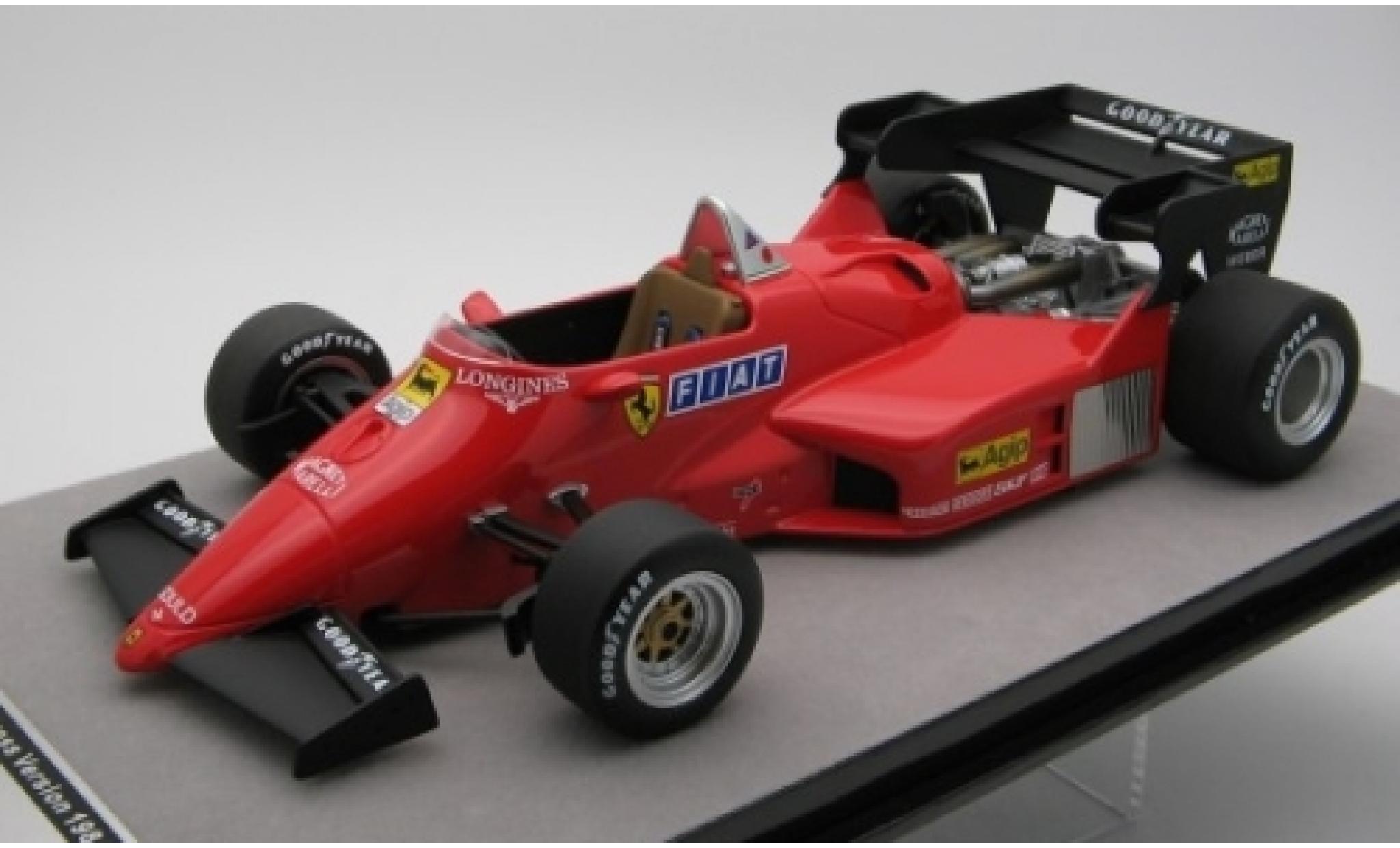 Ferrari 126 1/18 Tecnomodel C4-M2 rood Scuderia Formel 1 1984 v&eacute;hicule de pr&eacute;sentation modelauto