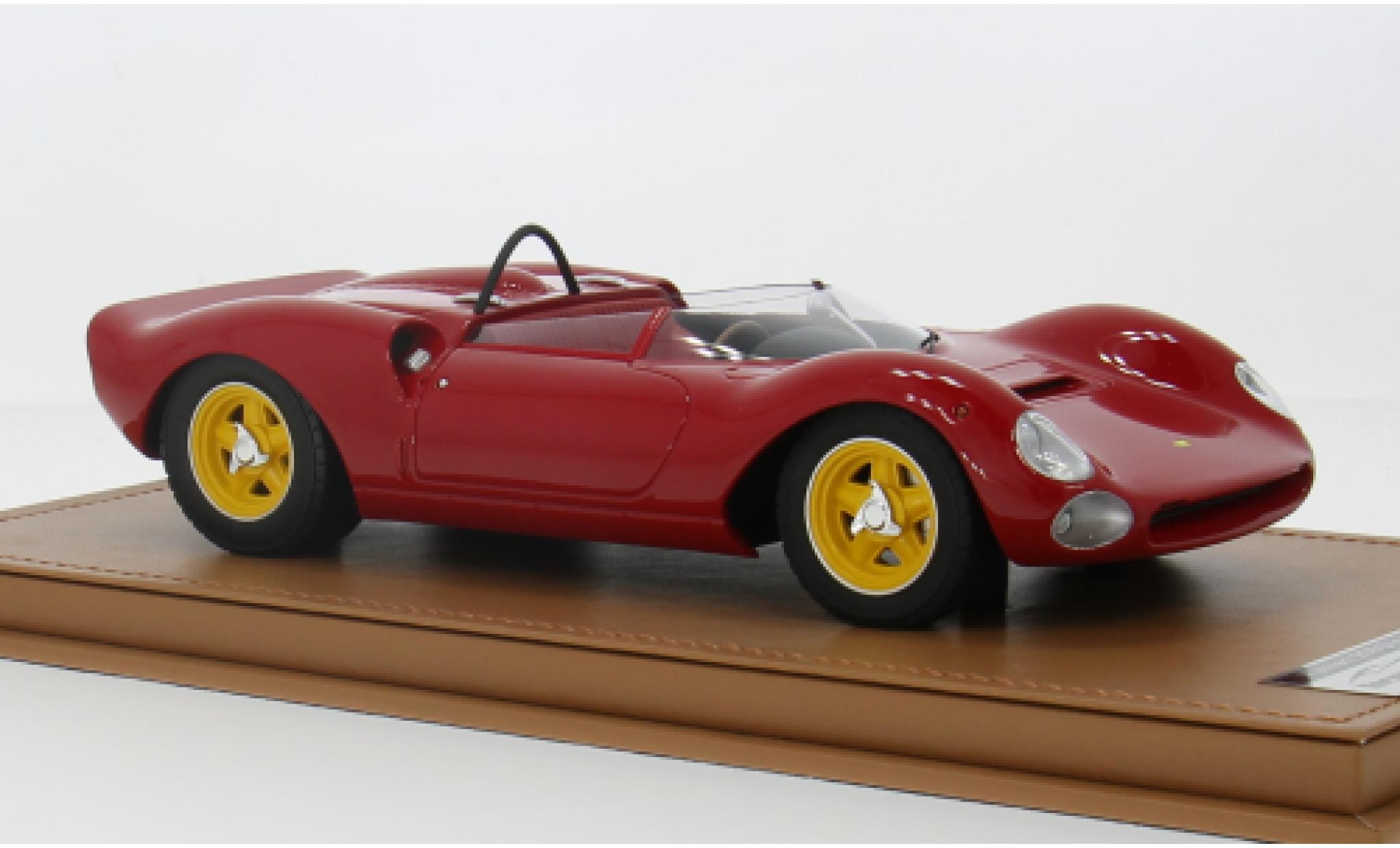 Ferrari 206 1/18 Tecnomodel Dino SP rood RHD 1965 1:18 modelauto