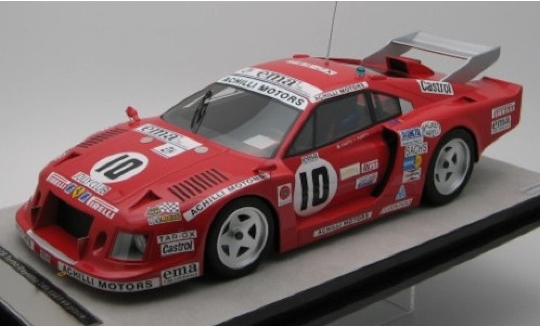Ferrari 308 1/18 Tecnomodel GTB Turbo No.10 Team Jolly Club / Achilli Motors 24h Daytona 1981 C.Facetti/M.Finotto modelauto