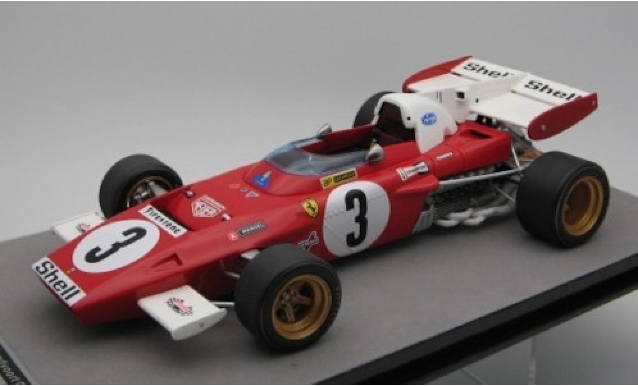 Ferrari 312 1/18 Tecnomodel B2 No.3 Scuderia Formel 1 GP Zandvoort 1971 C.Regazzoni modelauto
