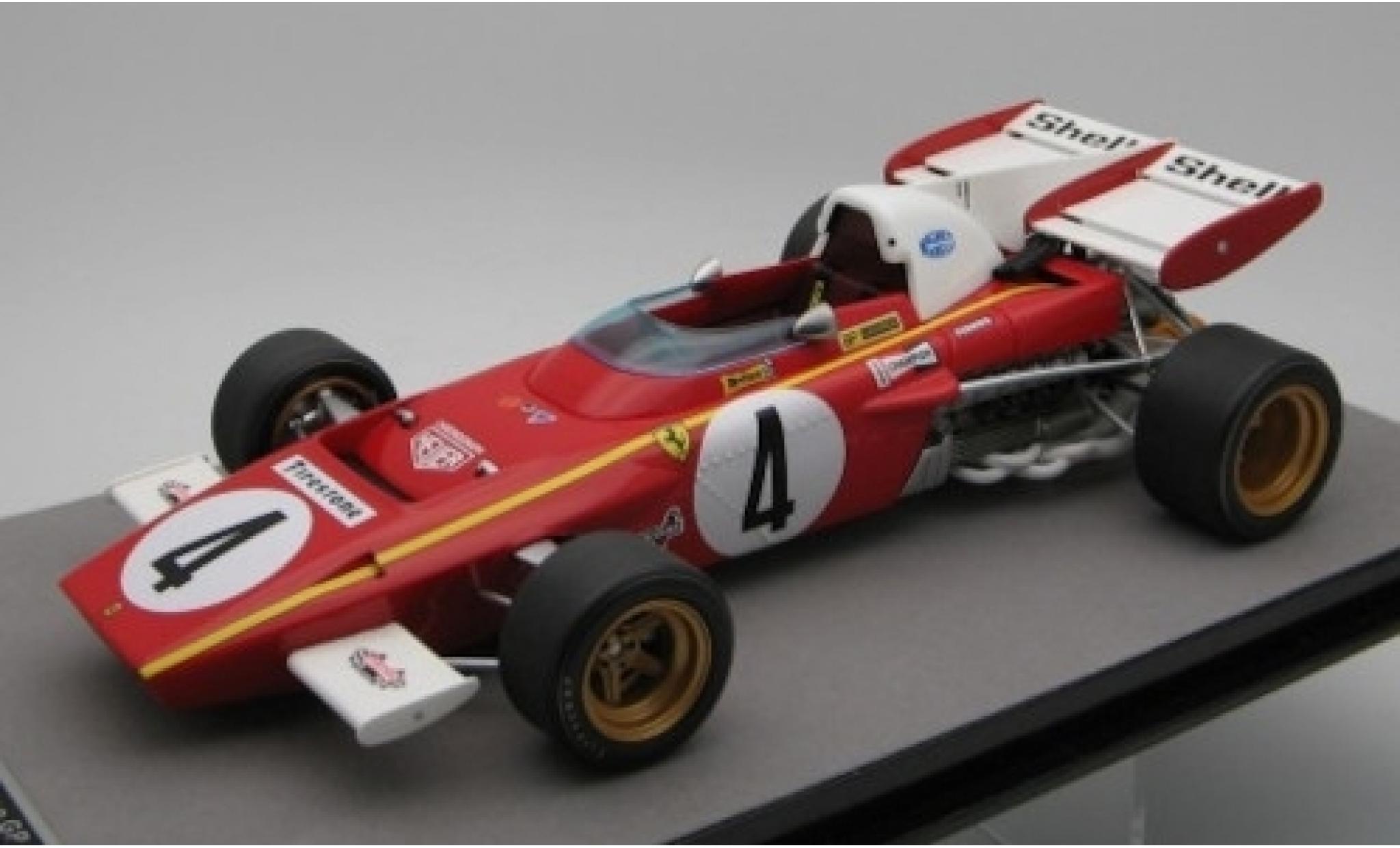 Ferrari 312 1/18 Tecnomodel B2 No.4 Scuderia Formel 1 GP Monaco 1971 J.Ickx modelauto