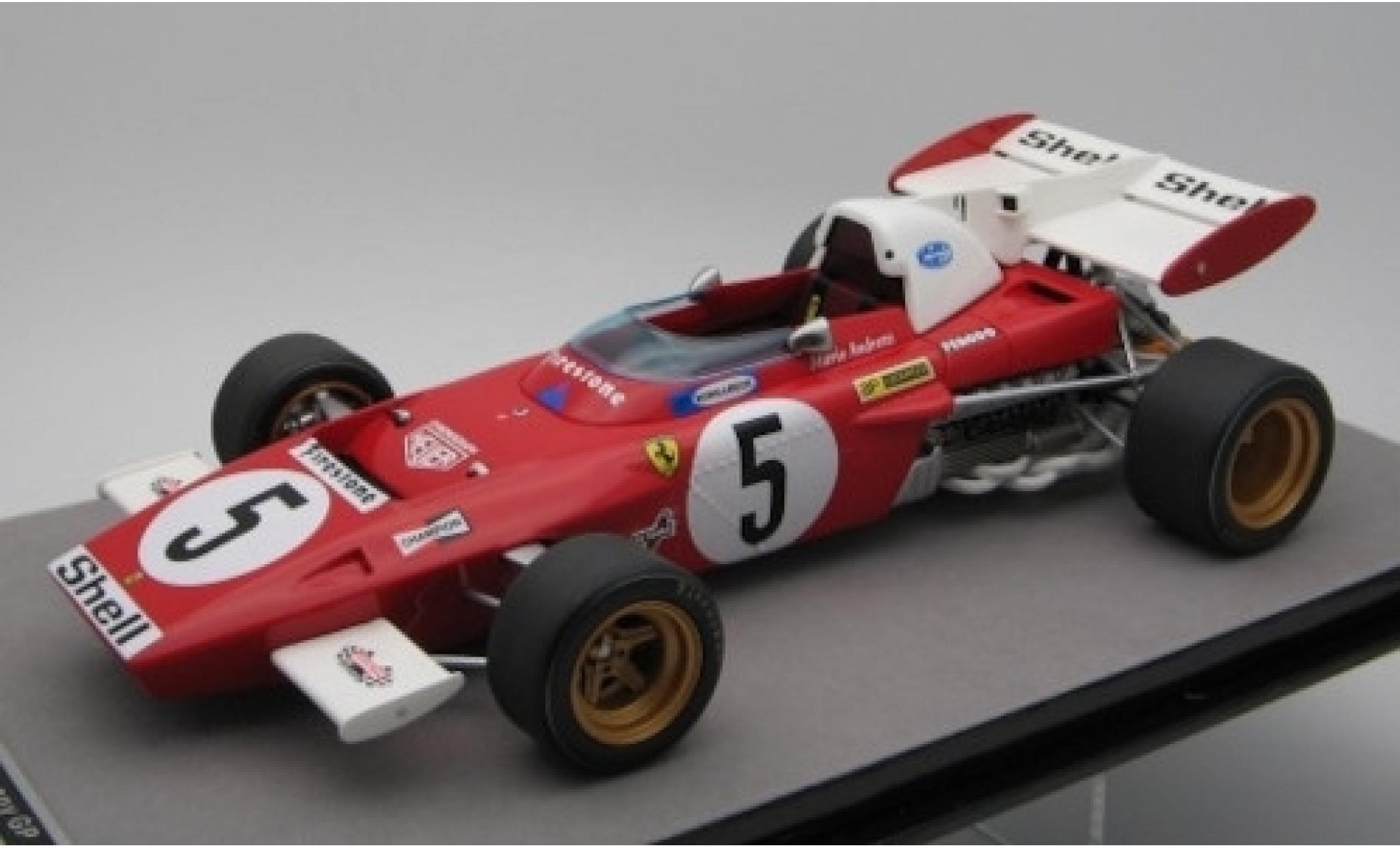Ferrari 312 1/18 Tecnomodel B2 No.5 Scuderia Formel 1 GP Deutschland 1971 M.Andretti modelauto