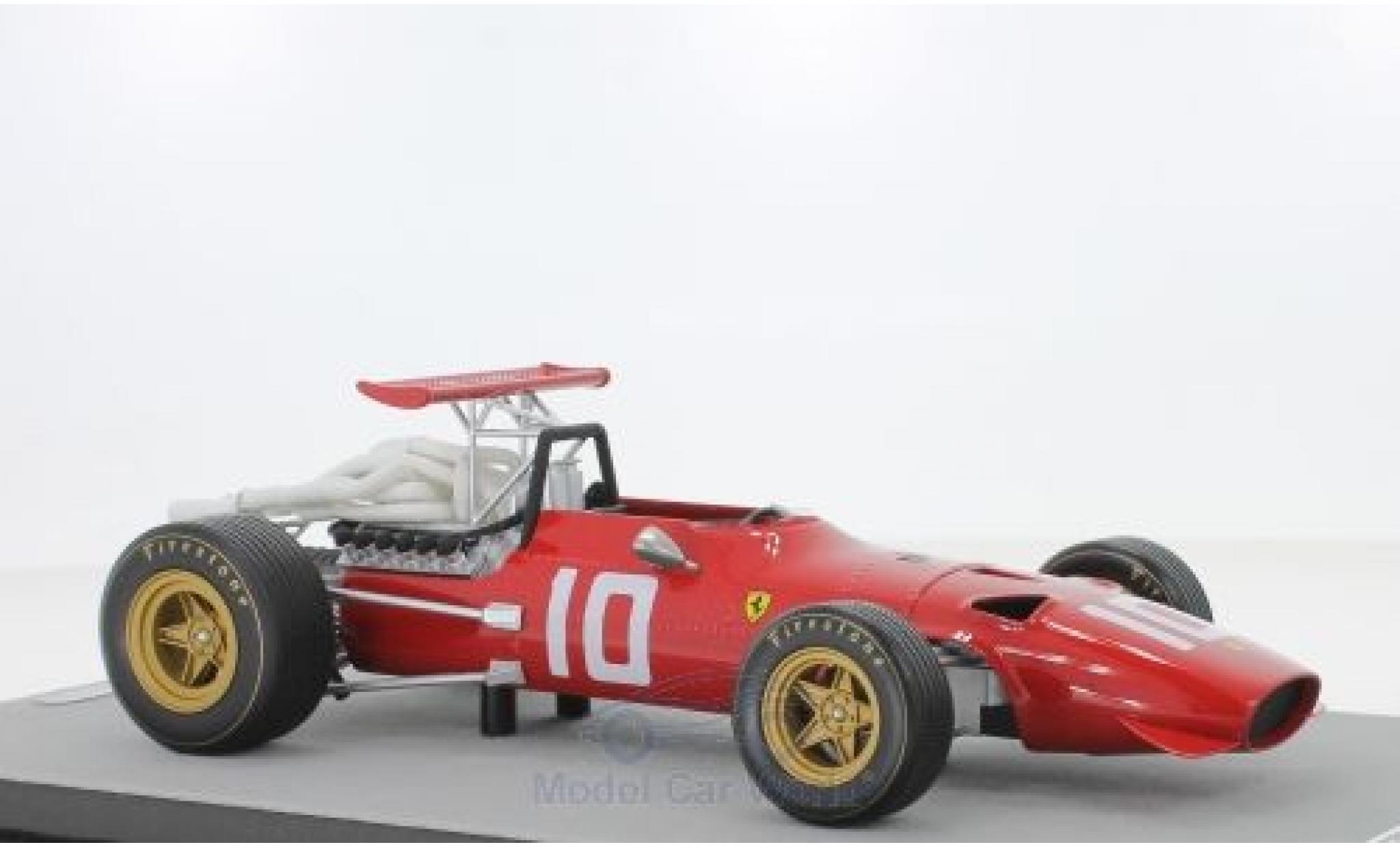 Ferrari 312 1/18 Tecnomodel F1/68 No.10 Scuderia Formel 1 GP Niederlande 1968 J.Ickx modelauto