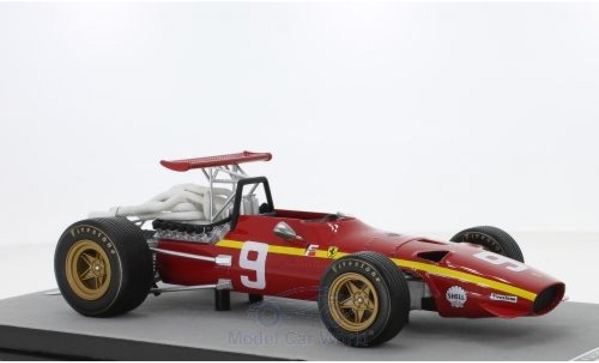 Ferrari 312 1/18 Tecnomodel F1/68 No.10 Scuderia Formel 1 GP N&uuml;rburgring 1968 J.Ickx modelauto