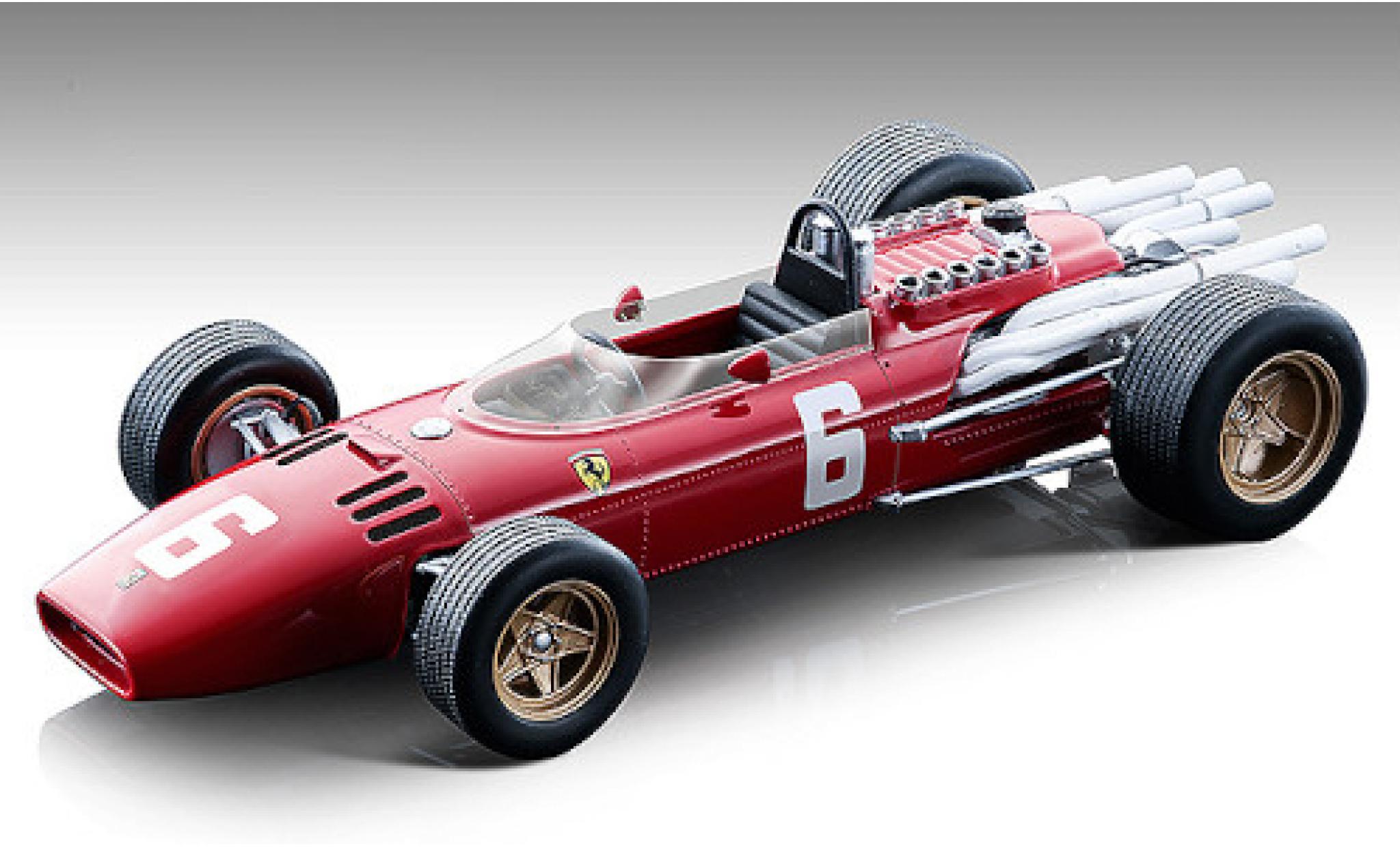 Ferrari 312 1/18 Tecnomodel F1 No.6 Scuderia Formel 1 GP Monza 1966 L.Scarfiotti modelauto