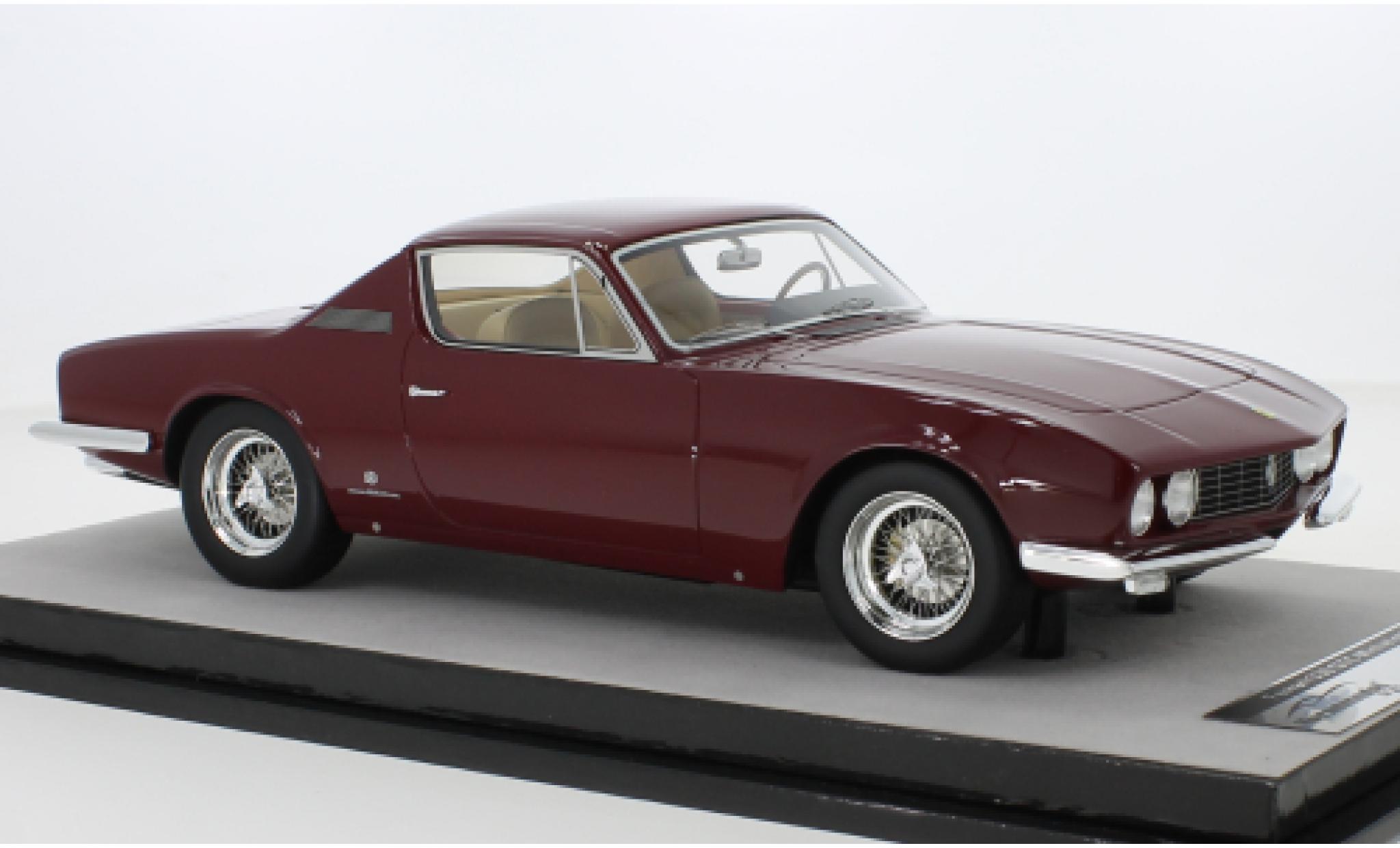 Ferrari 330 1/18 Tecnomodel GTC Michelotti rood 1967 modelauto