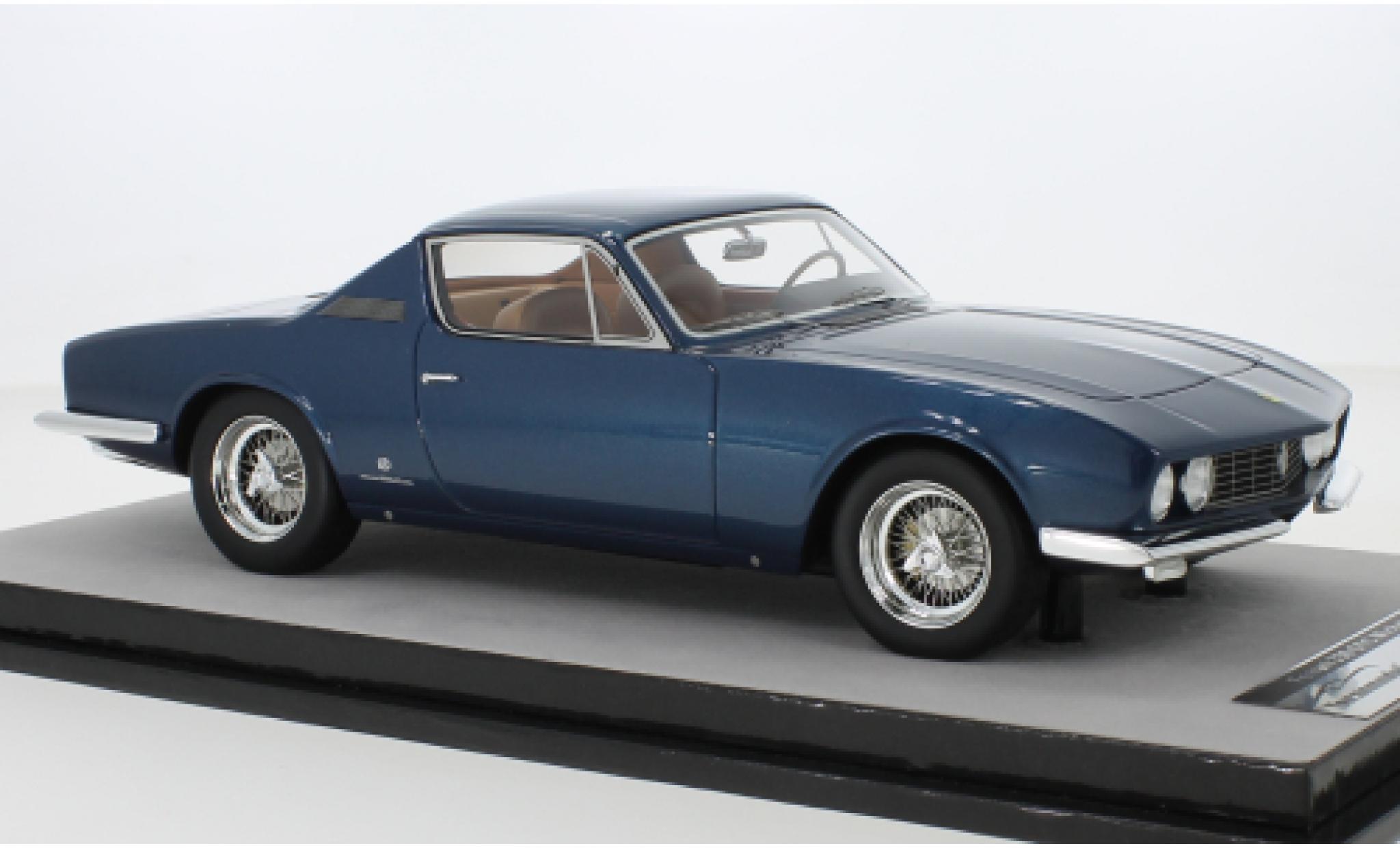 Ferrari 330 1/18 Tecnomodel GTC Michelotti metallic blauw 1967 modelauto