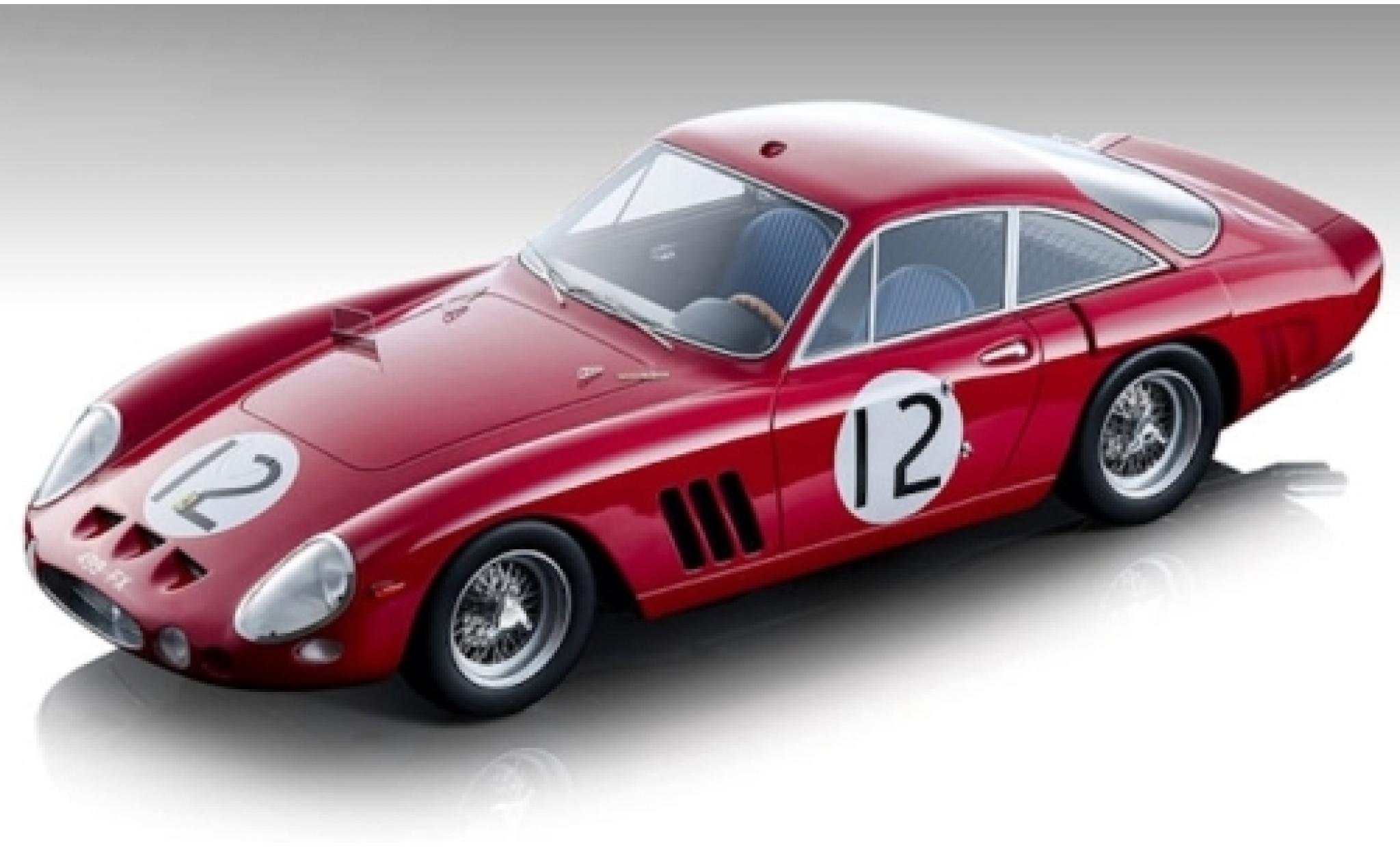 Ferrari 330 1/18 Tecnomodel LMB No.12 Maranello Concessionaires 24h Le Mans 1963 J.Sears/M.Salmon modelauto
