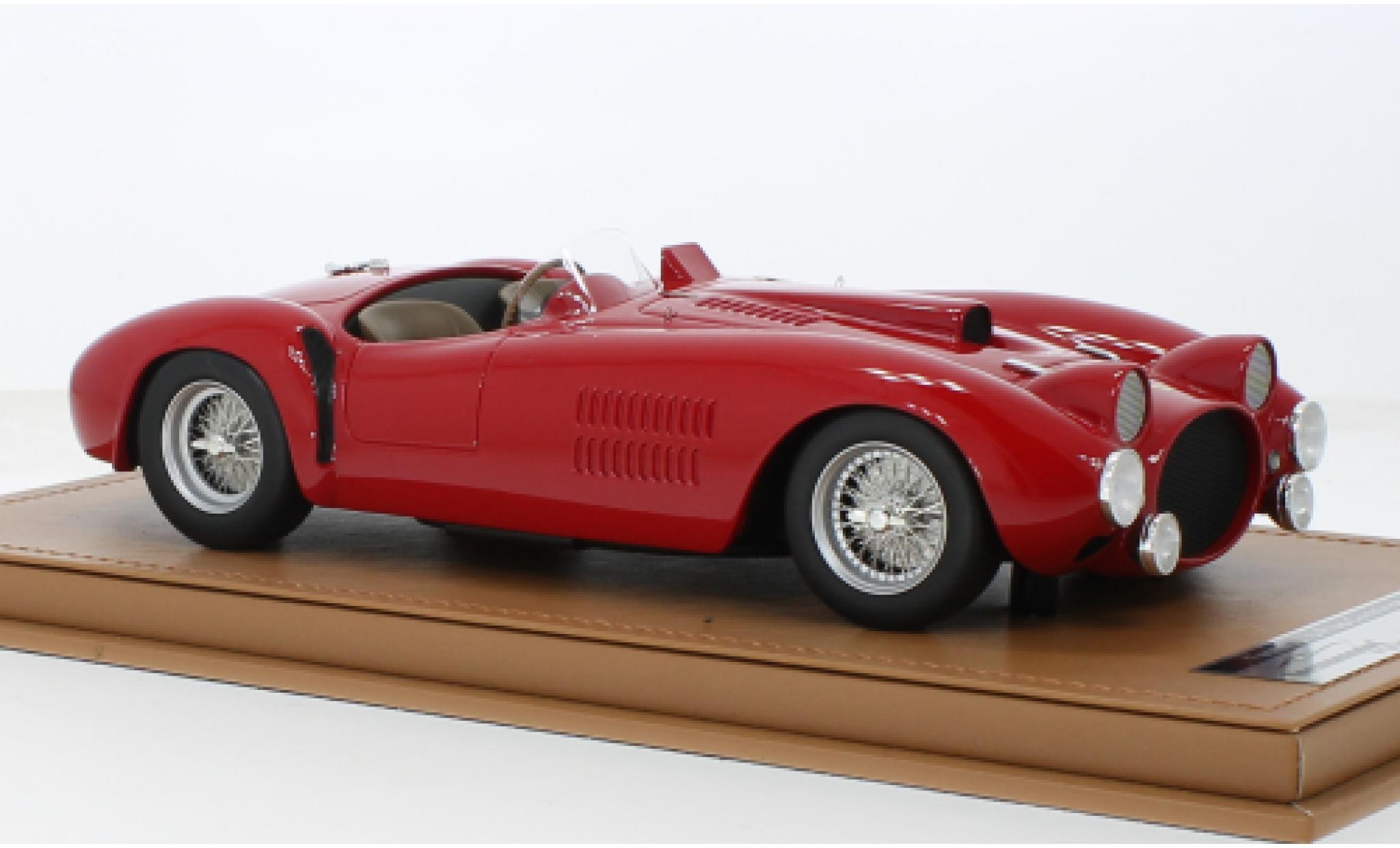 Ferrari 375 1/18 Tecnomodel Plus Cunningham rood RHD 1954 1:18 modelauto
