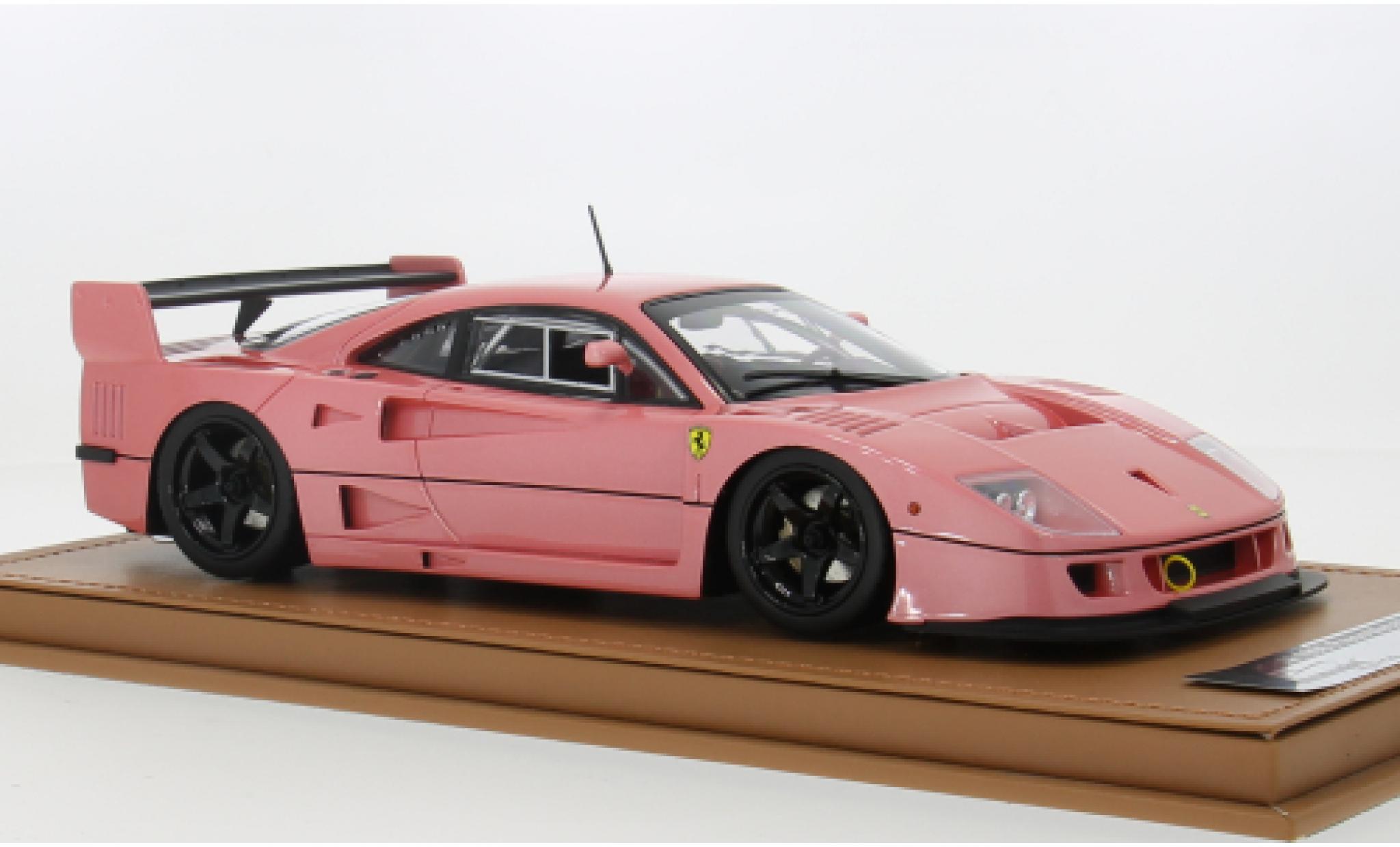 Ferrari F40 1/18 Tecnomodel LM metallic roze 1996 1:18 modelauto